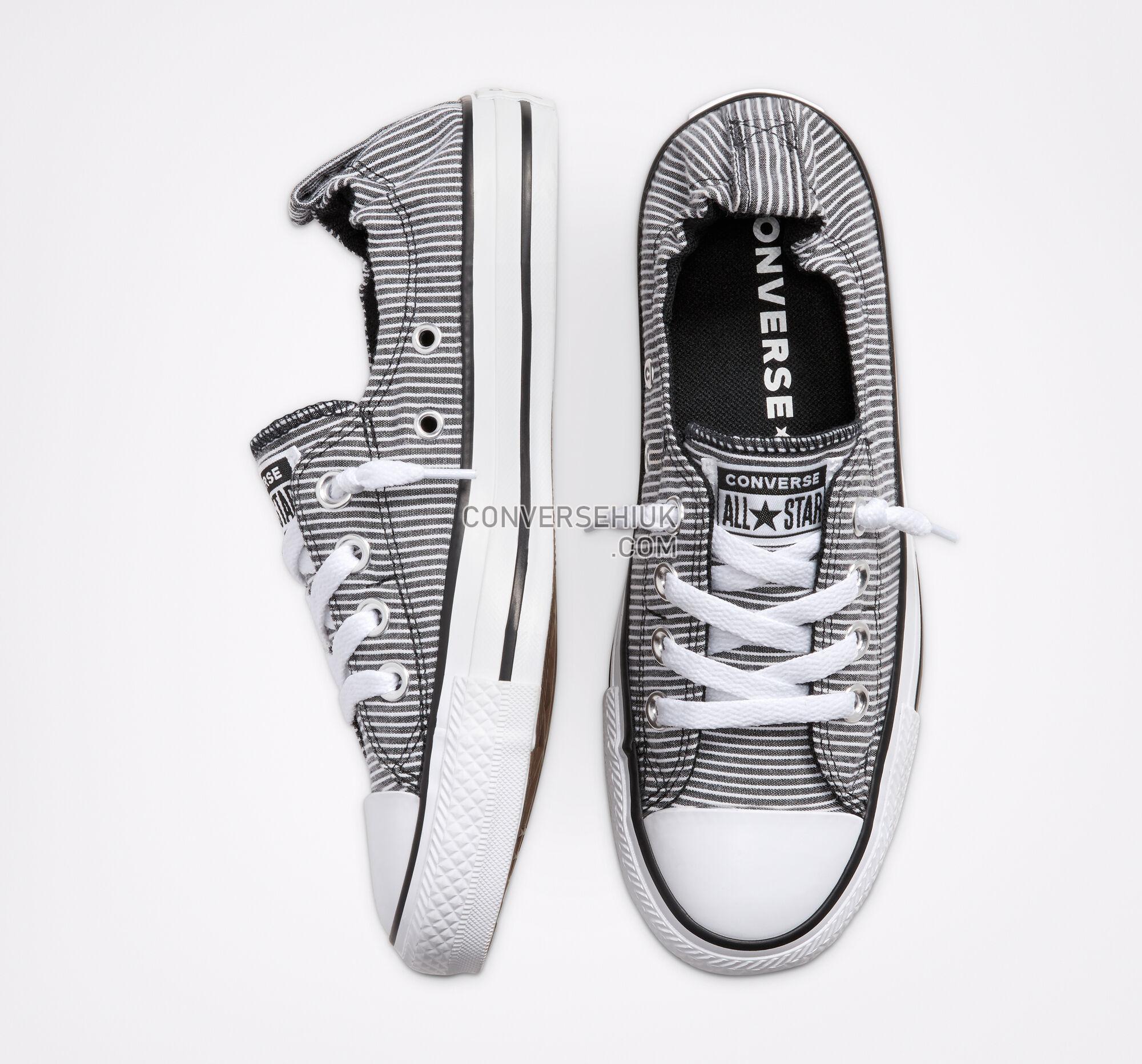 Converse Shirting Chuck Taylor All Star Shoreline Slip Black/White/Black 567221F Shoes