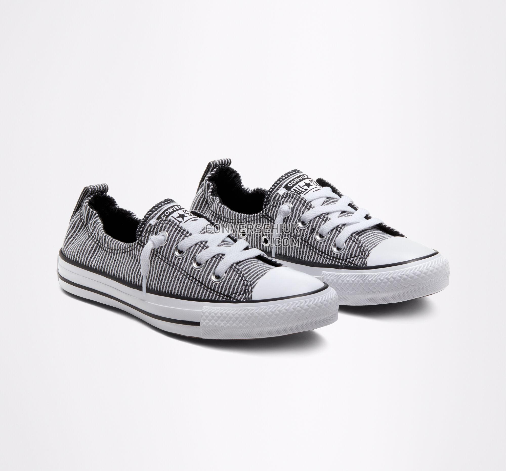 Converse Shirting Chuck Taylor All Star Shoreline Slip Black/White/Black 567221F Shoes