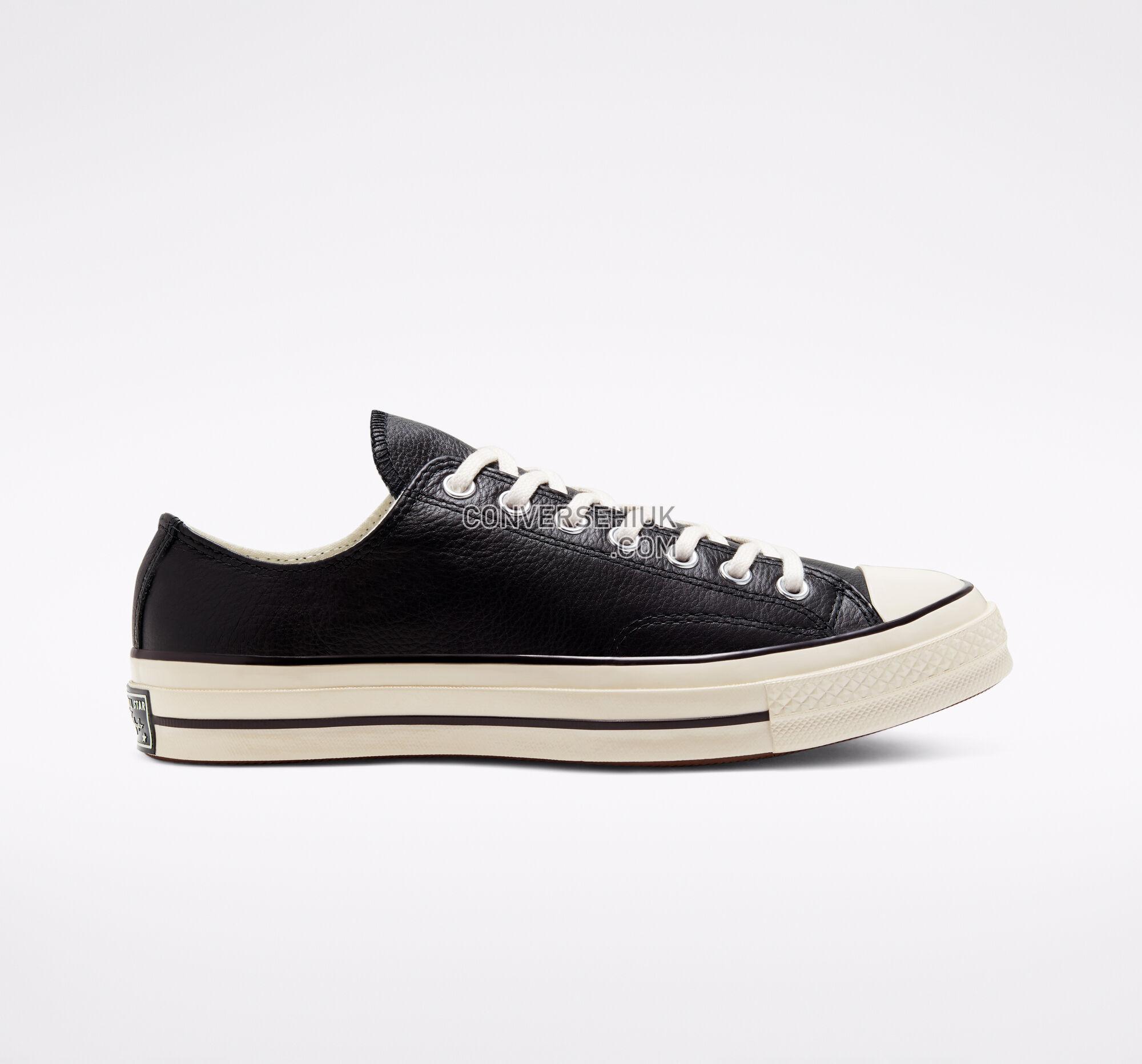 Converse Seasonal Color Leather Chuck 70 Black/Egret/Egret 167065C Shoes