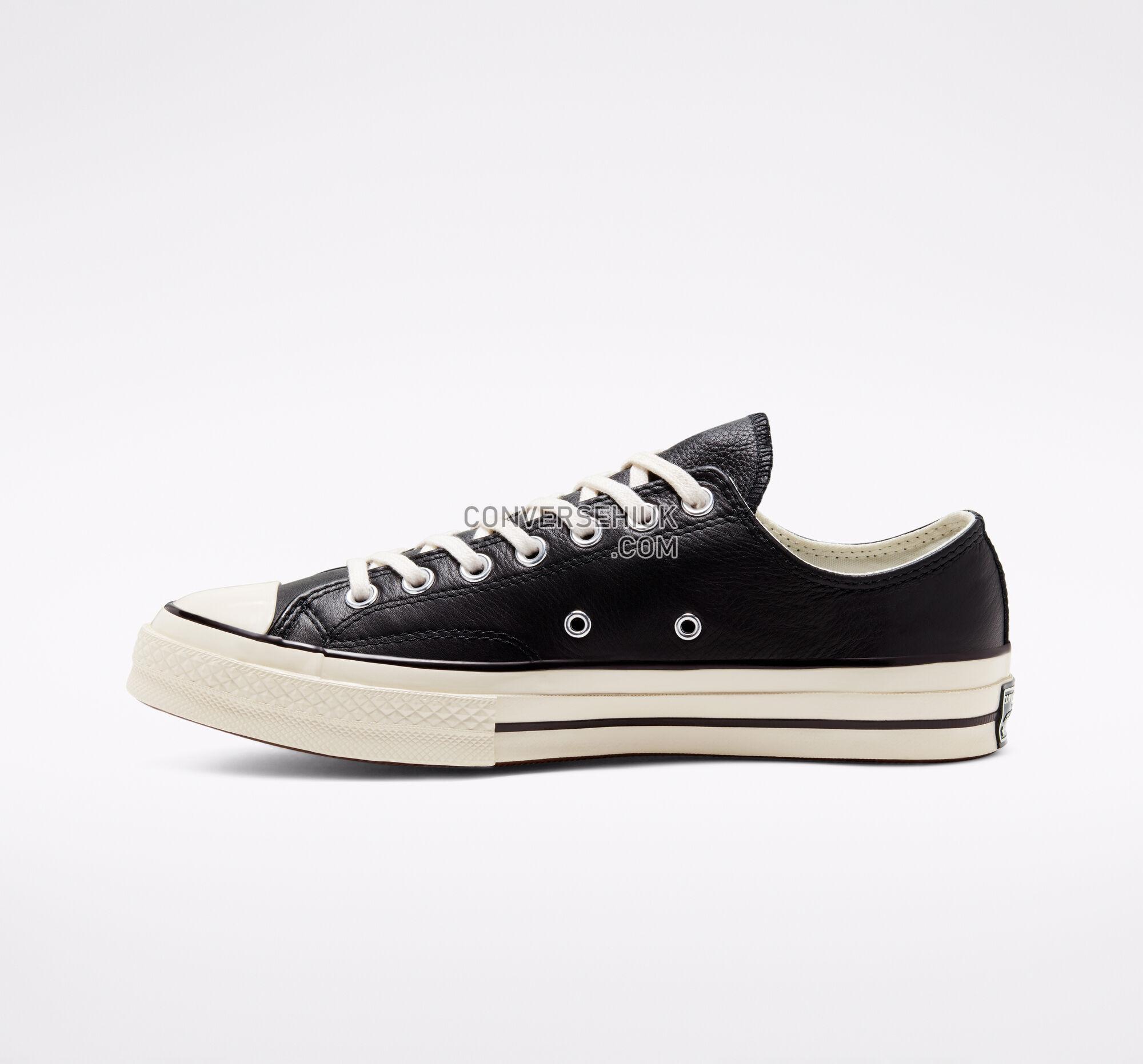 Converse Seasonal Color Leather Chuck 70 Black/Egret/Egret 167065C Shoes