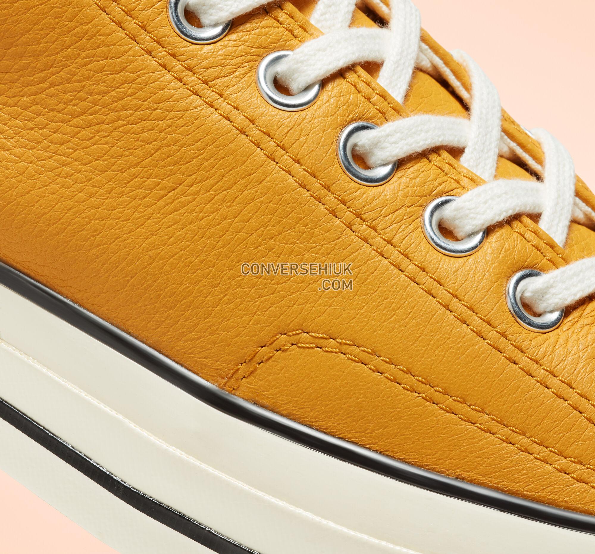 Converse Seasonal Color Leather Chuck 70 Sunflower Gold/Egret/Egret 167066C Shoes