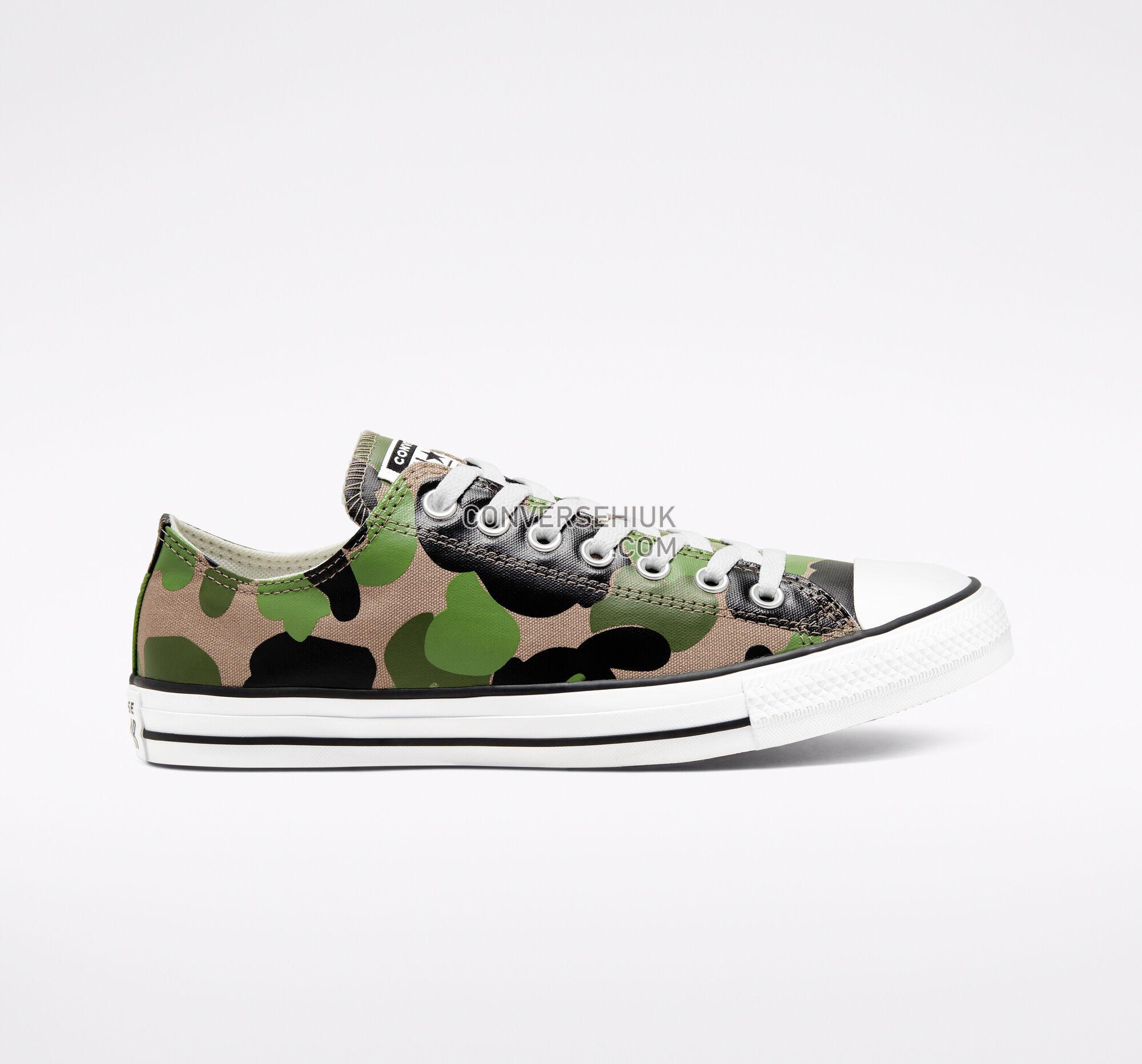 Converse Archival Camo Chuck Taylor All Star Black/Candied Ginger/White 166715F Shoes