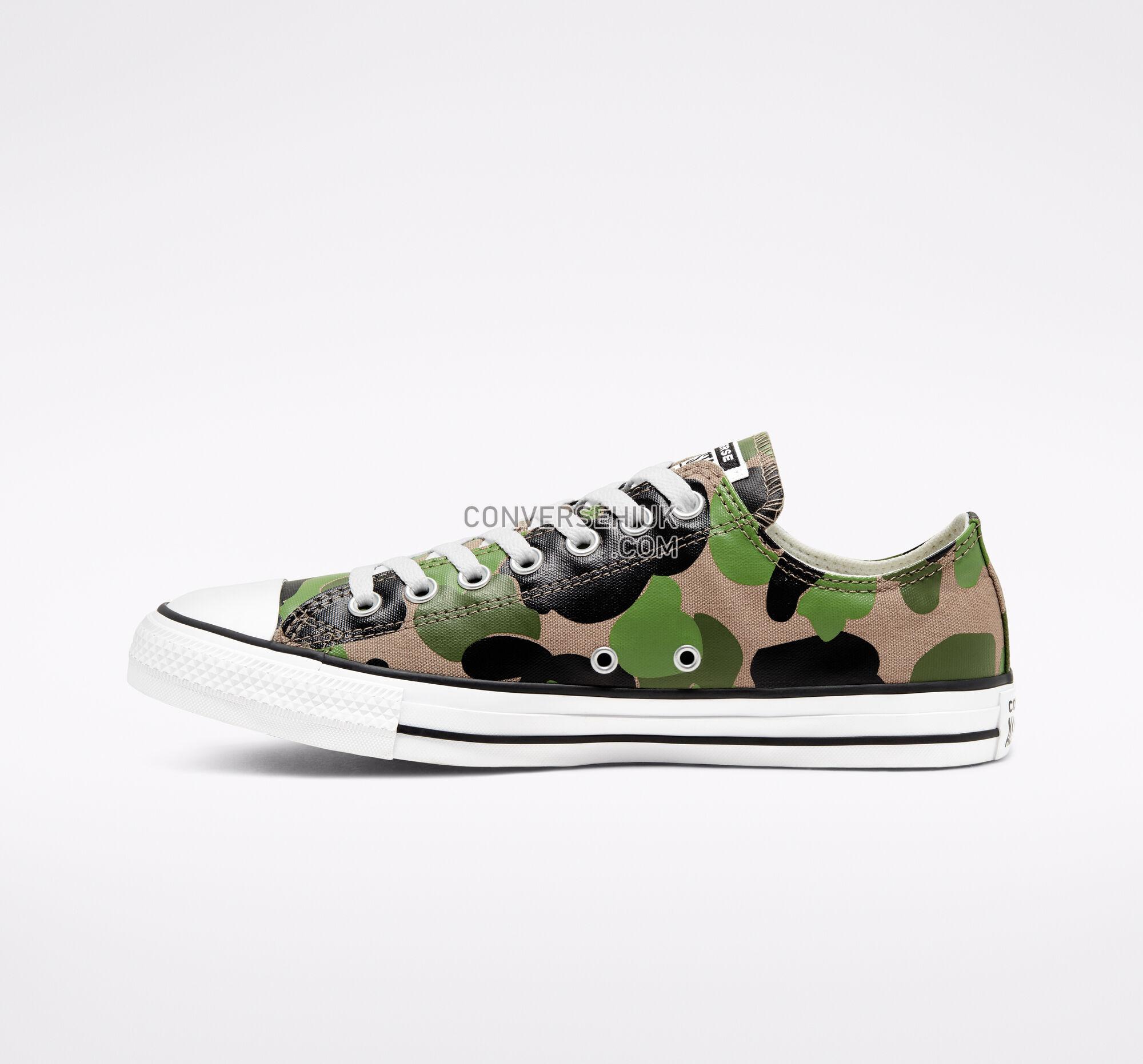 Converse Archival Camo Chuck Taylor All Star Black/Candied Ginger/White 166715F Shoes