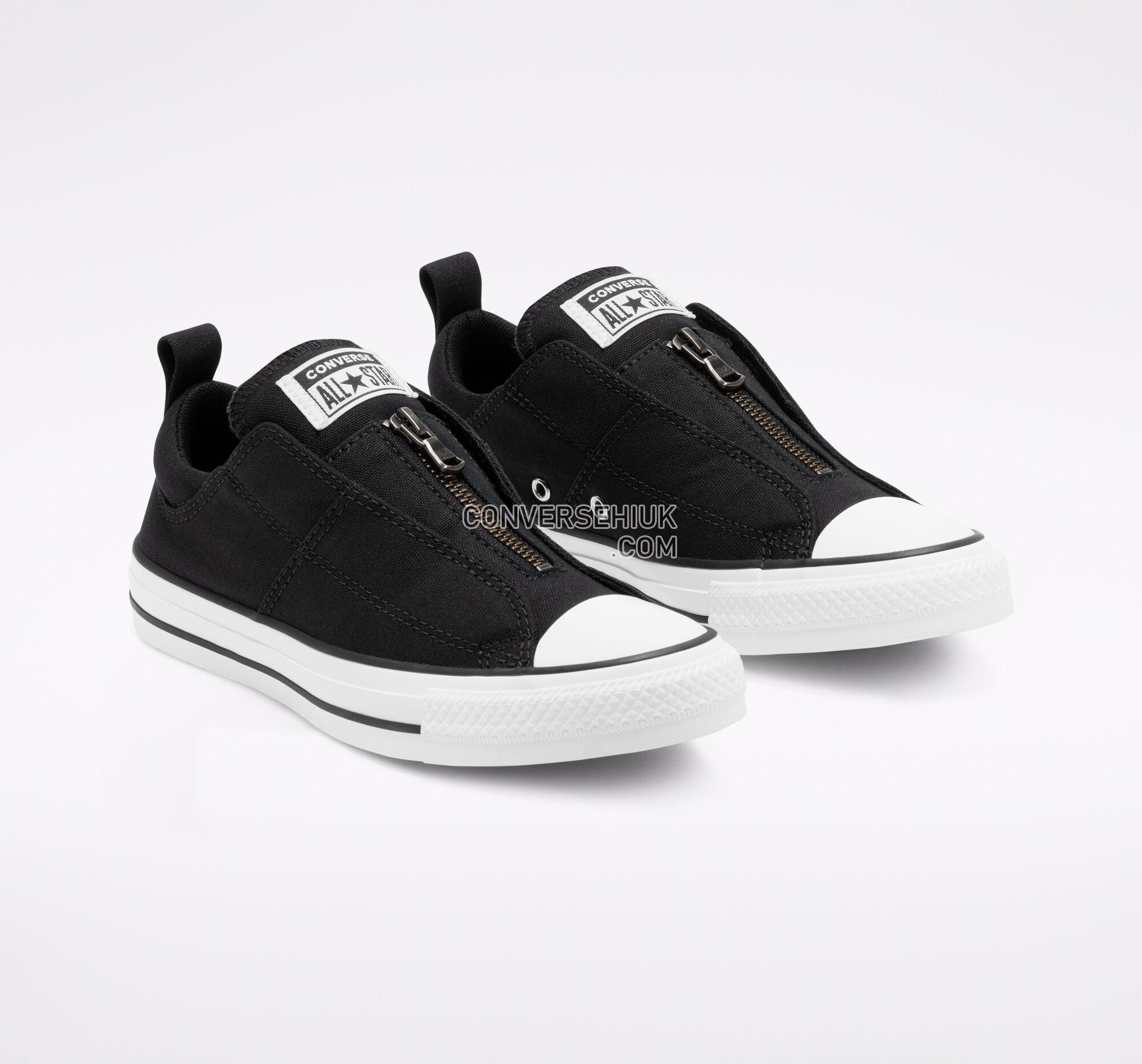 Converse Madison Zipper Chuck Taylor All Star Black/Black/White 567033F Shoes