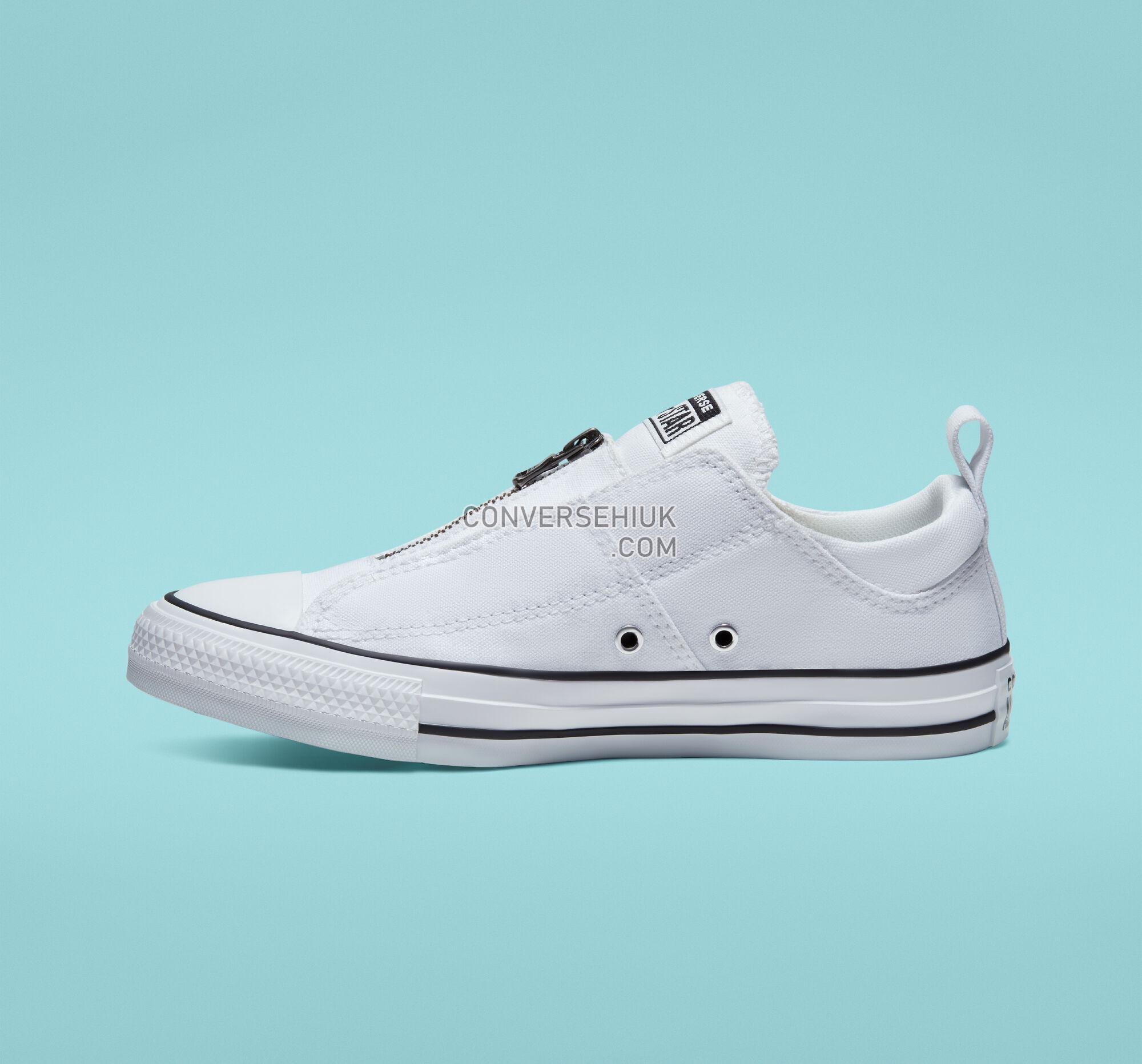 Converse Madison Zipper Chuck Taylor All Star White/Black/White 567034F Shoes