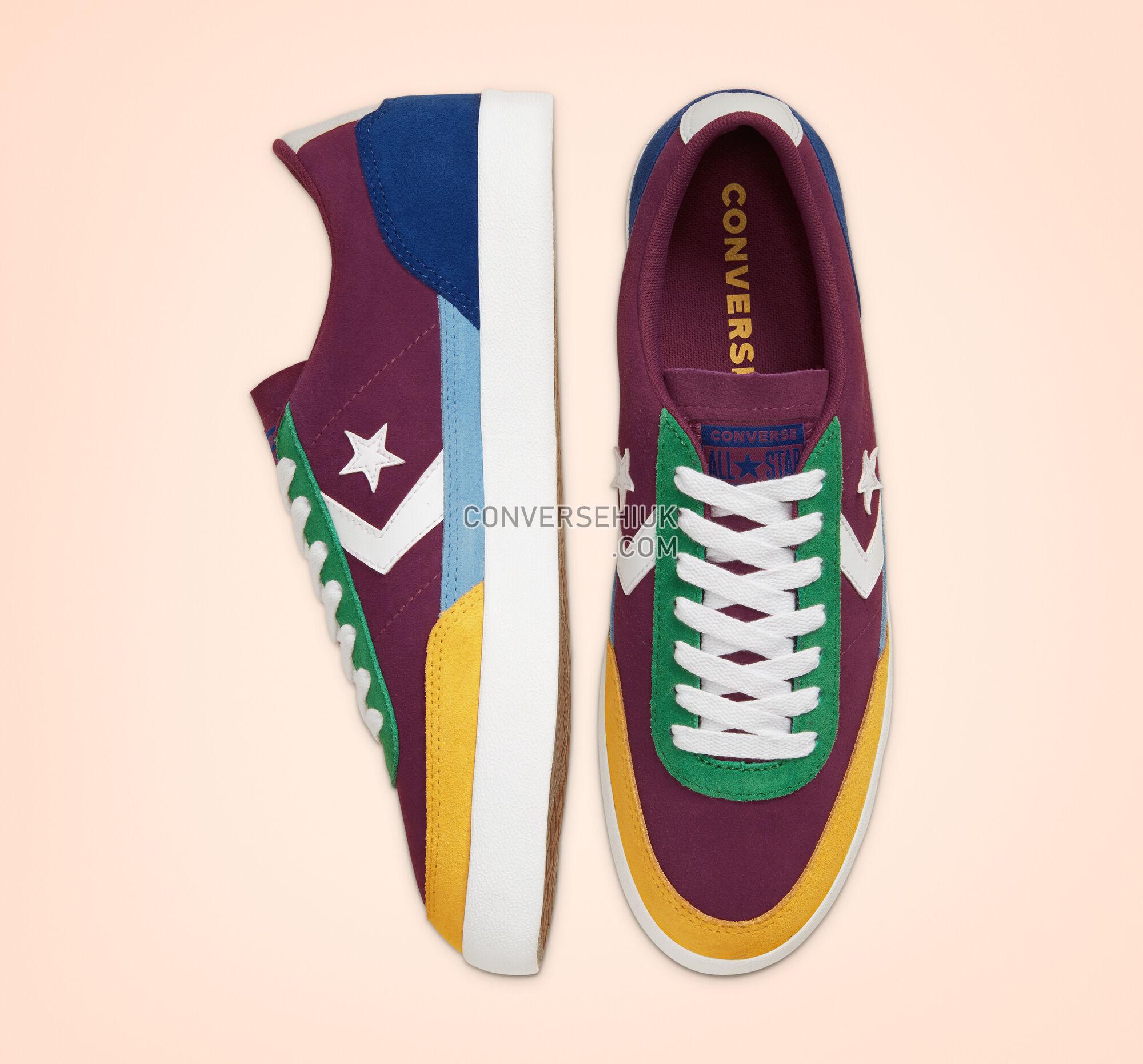 Converse Twisted Prep Net Star Rose Maroon/Amarillo/Rush Blue 166859C Shoes