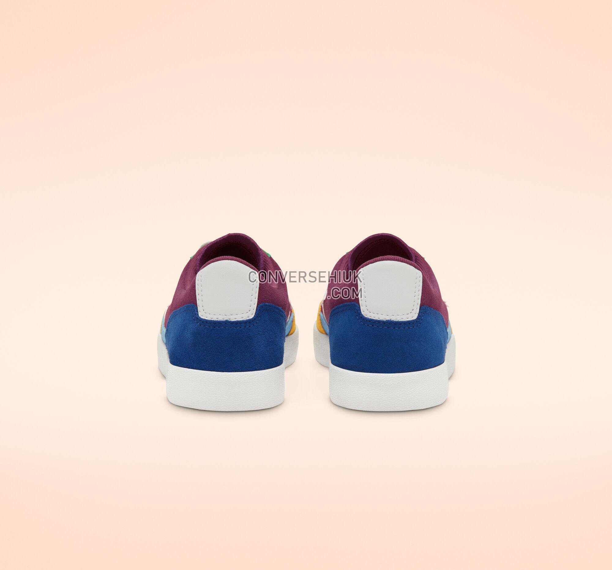 Converse Twisted Prep Net Star Rose Maroon/Amarillo/Rush Blue 166859C Shoes