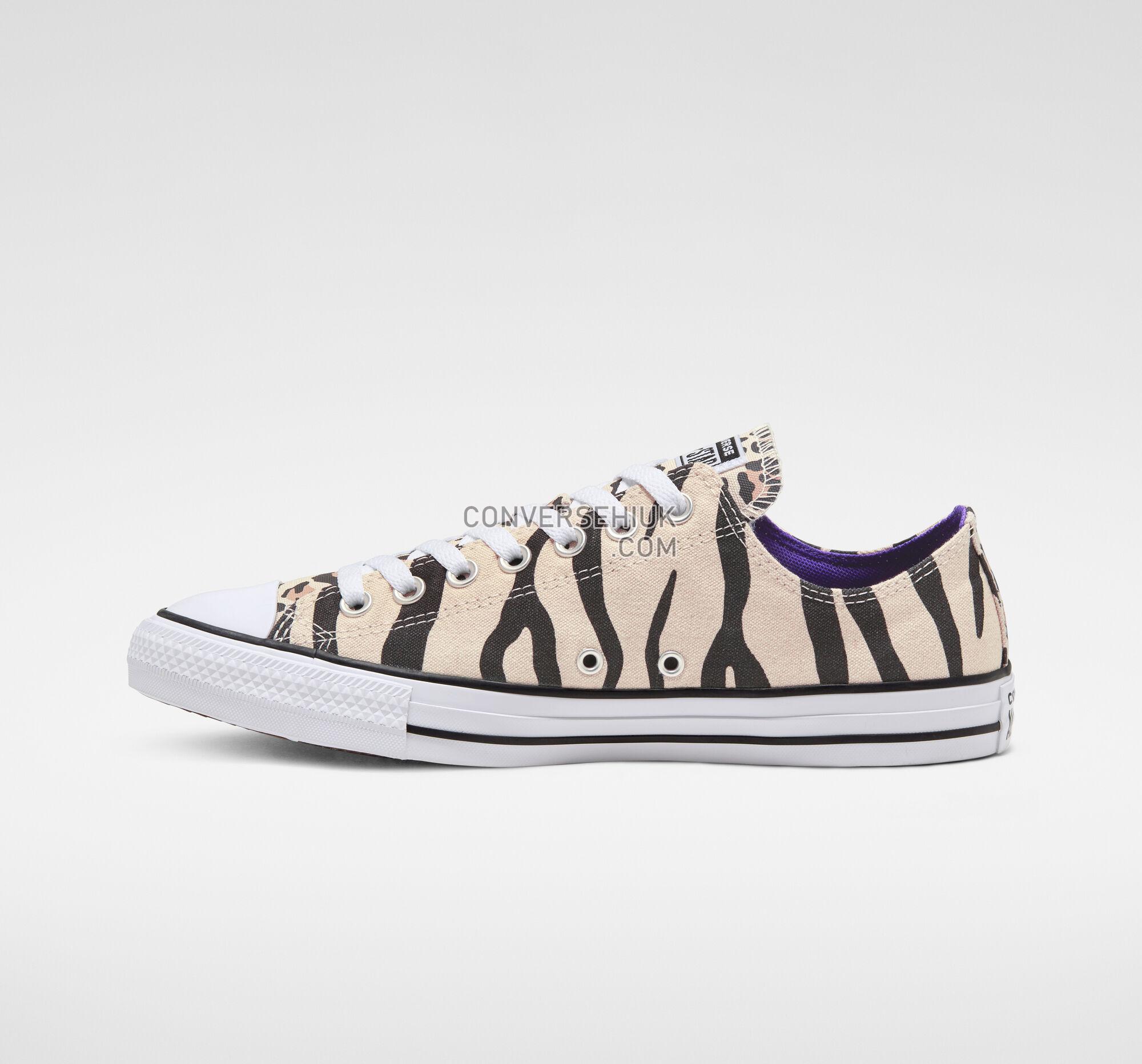 Converse Twisted Archive Prints Chuck Taylor All Star Driftwood/Black/Light Fawn 166717F Shoes