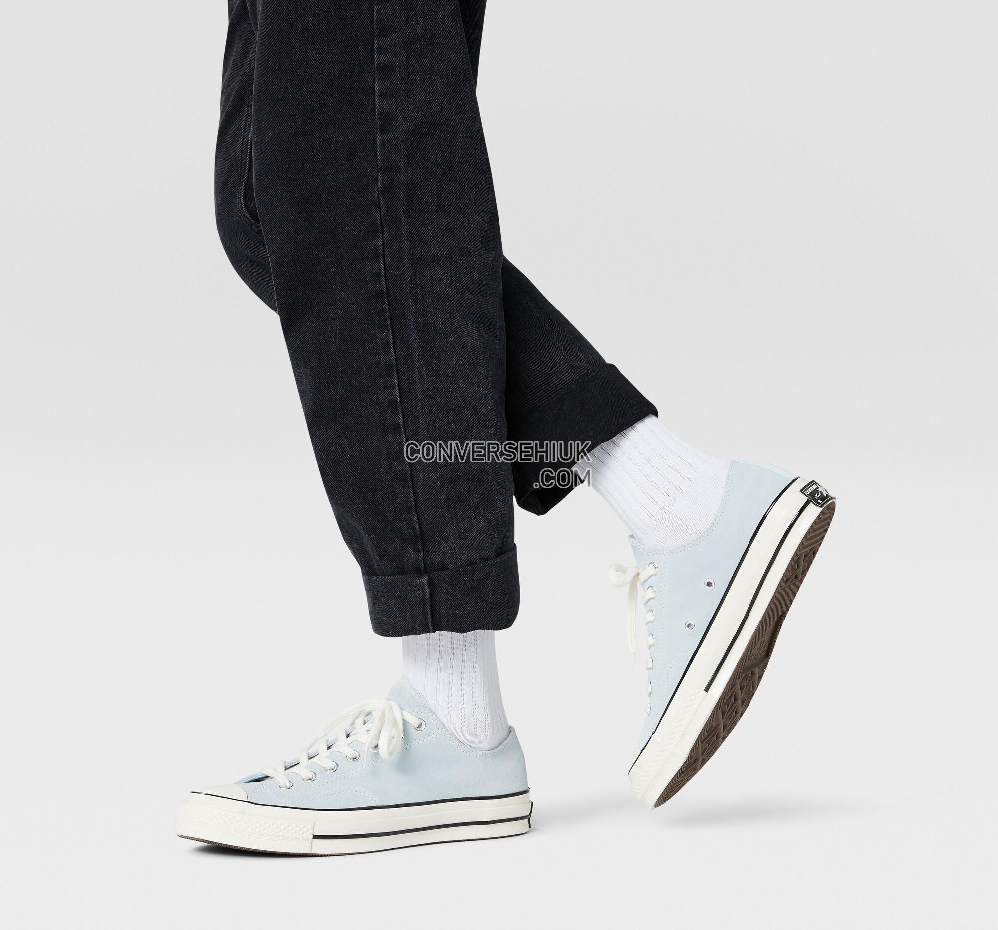 Converse Suede Chuck 70 Polar Blue/Black/Egret 166218C Shoes