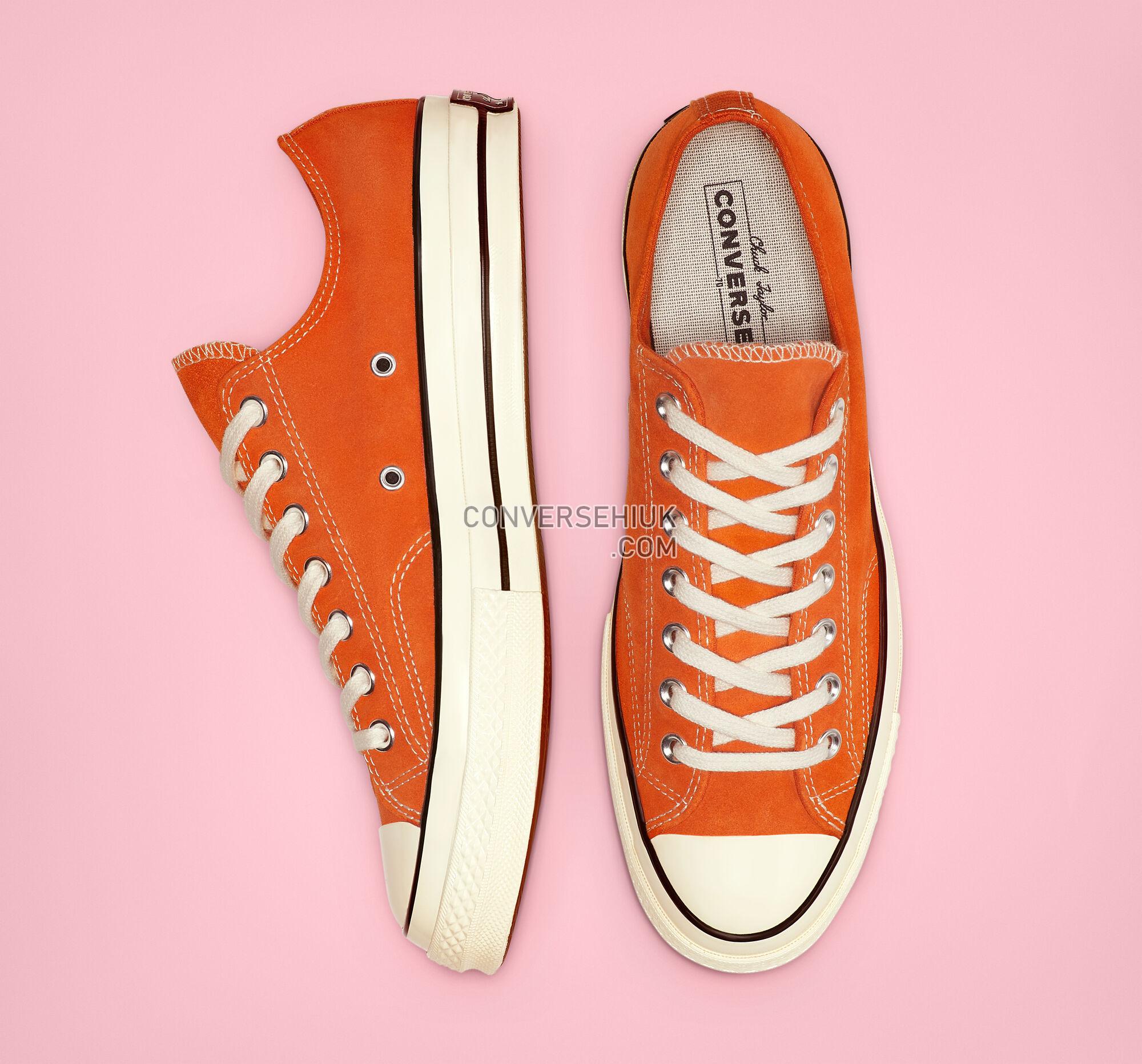 Converse Suede Chuck 70 Campfire Orange/Black/Egret 166217C Shoes