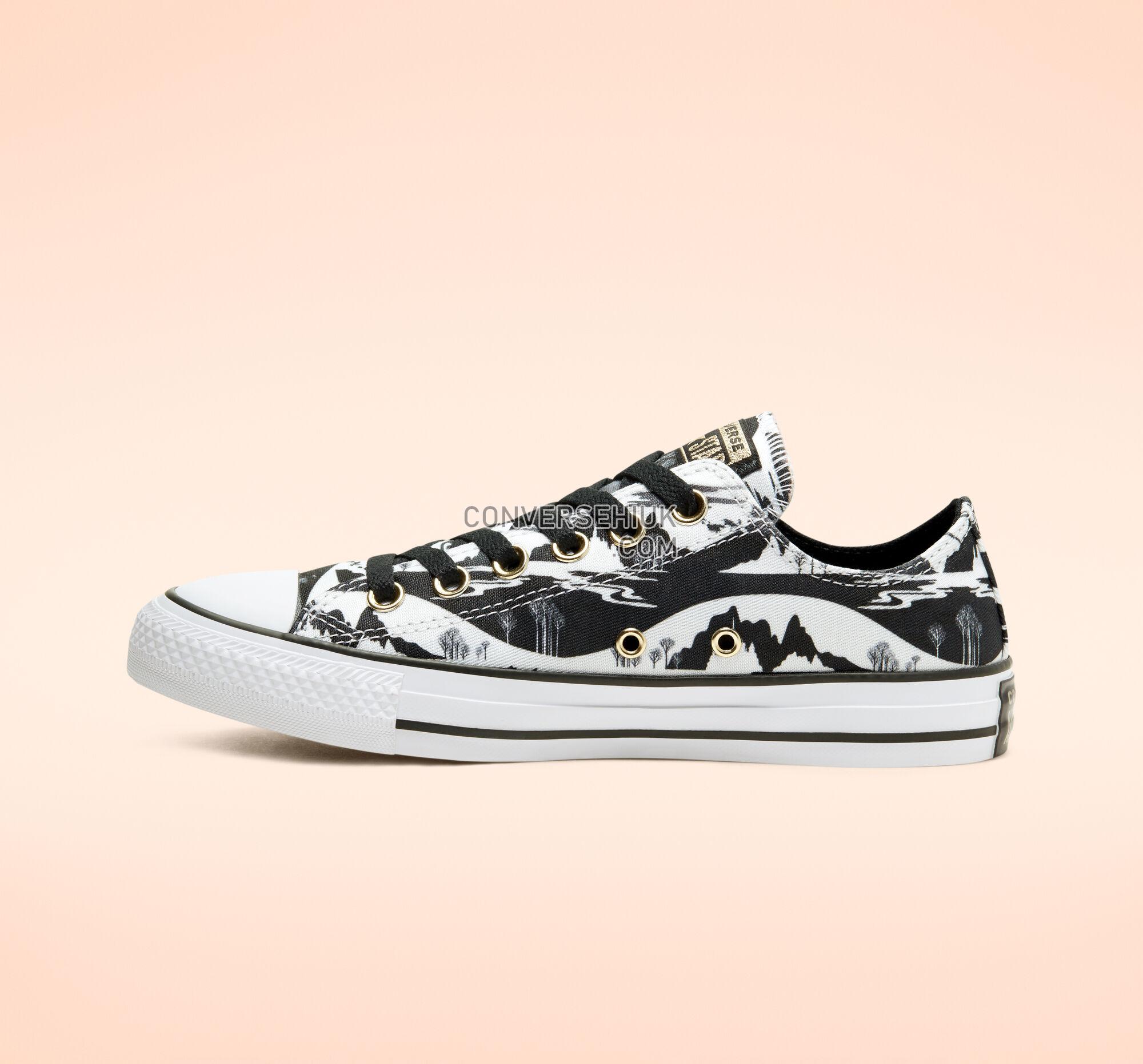 Converse x Frozen 2 Chuck Taylor All Star White/Black/White 167360C Shoes