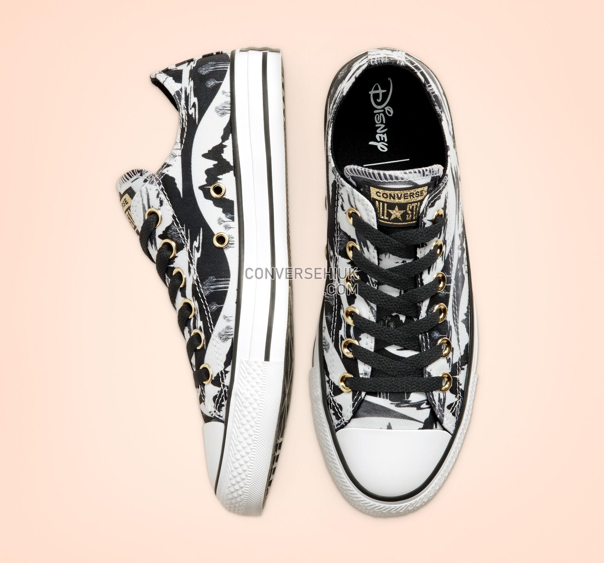 Converse x Frozen 2 Chuck Taylor All Star White/Black/White 167360C Shoes