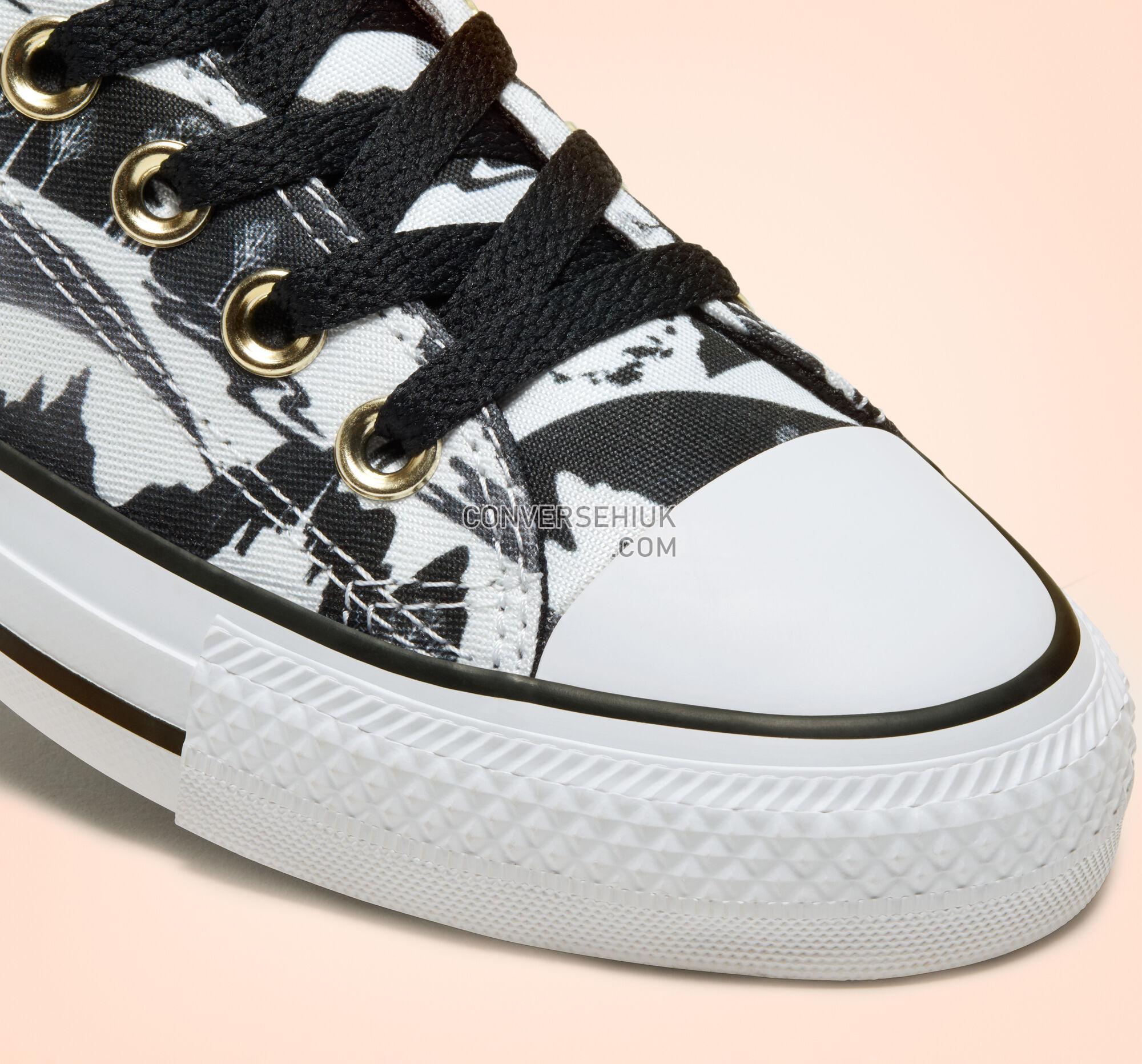 Converse x Frozen 2 Chuck Taylor All Star White/Black/White 167360C Shoes