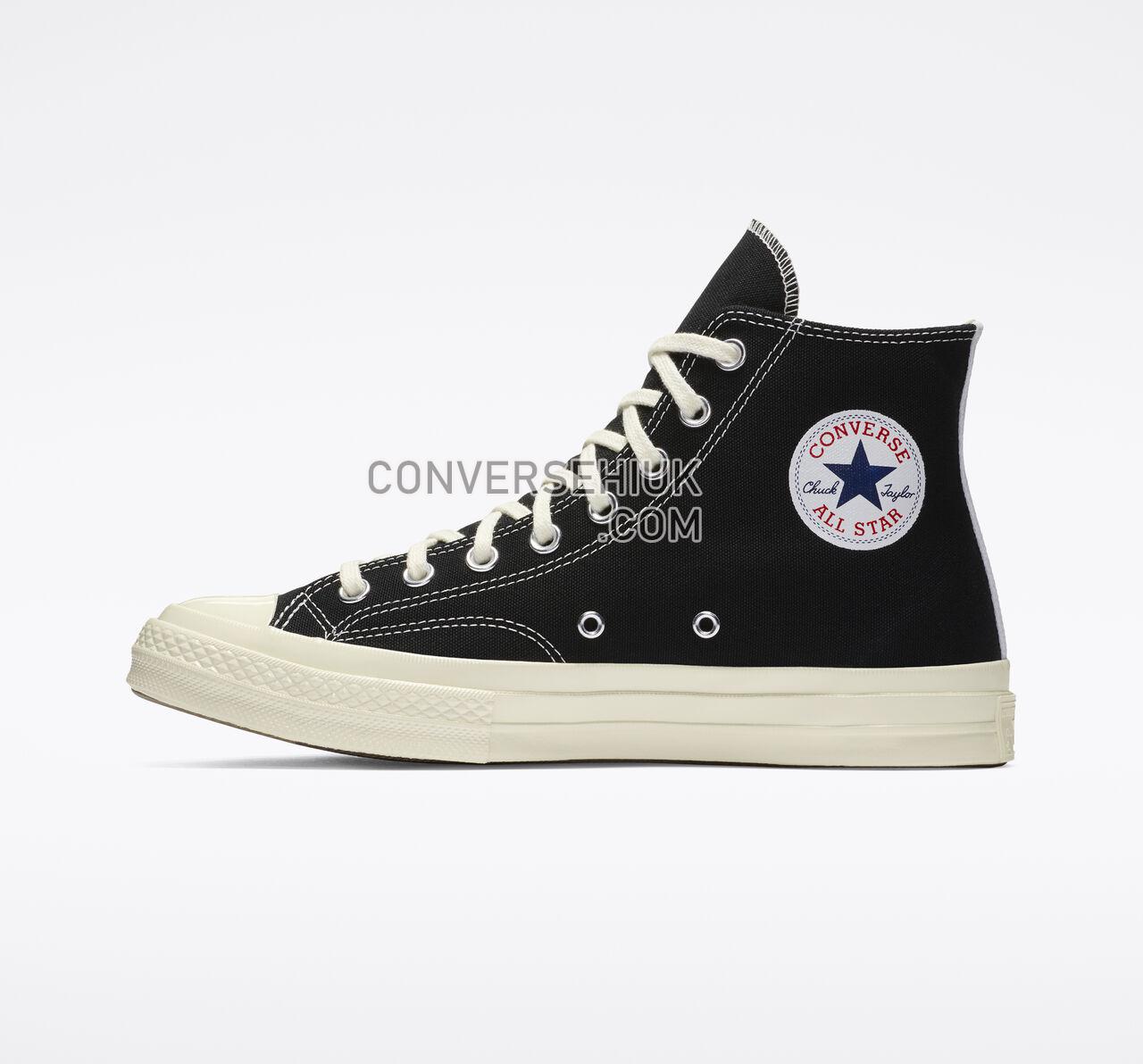 Converse x Comme des Garccedilons PLAY Chuck 70 Black/White/High Risk Red 150204C Shoes