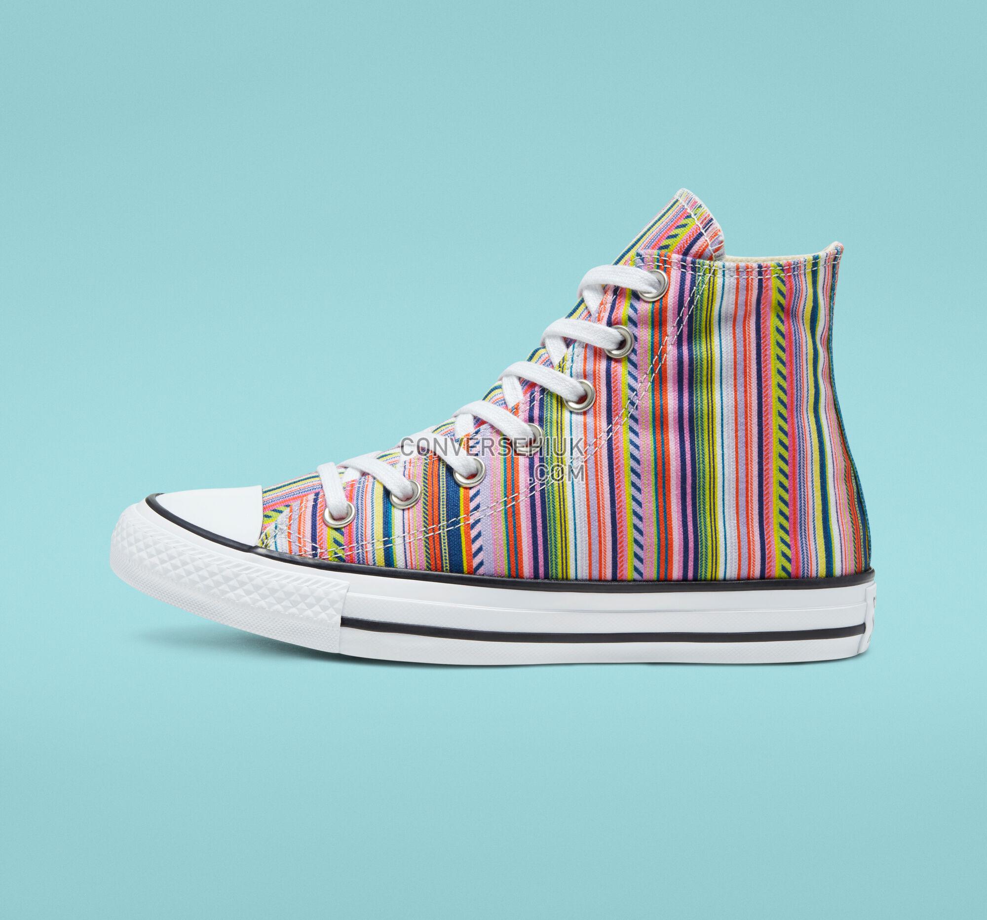 Converse Summer Stripes Chuck Taylor All Star White/Multi/Black 168279F Shoes