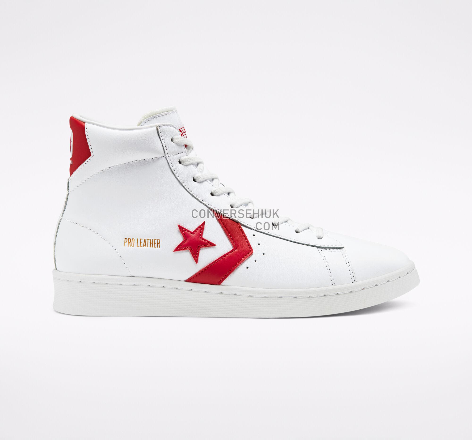 Converse OG Pro Leather White/University Red/White 168131C Shoes