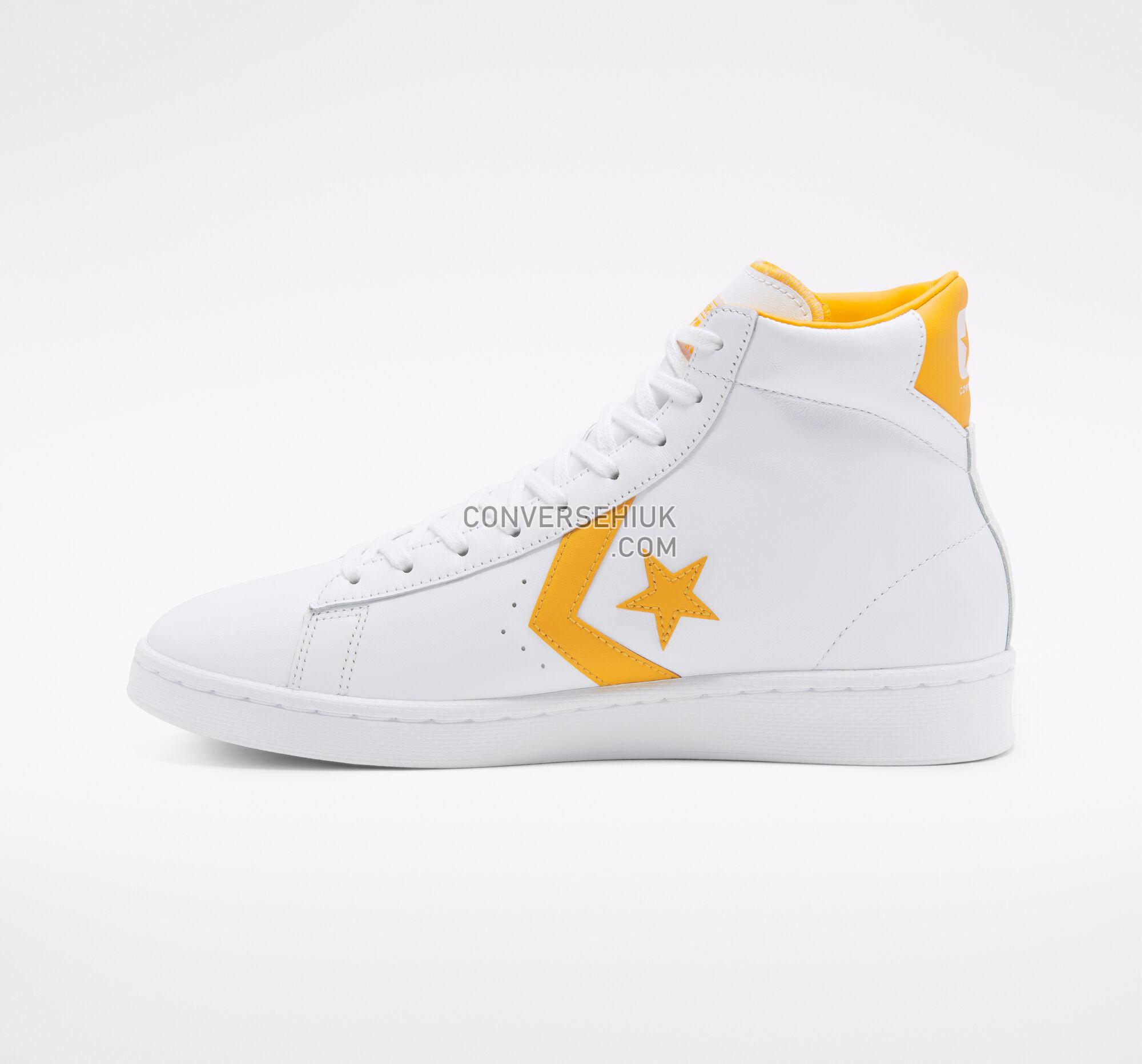 Converse OG Pro Leather White/Amarillo/White 166812C Shoes