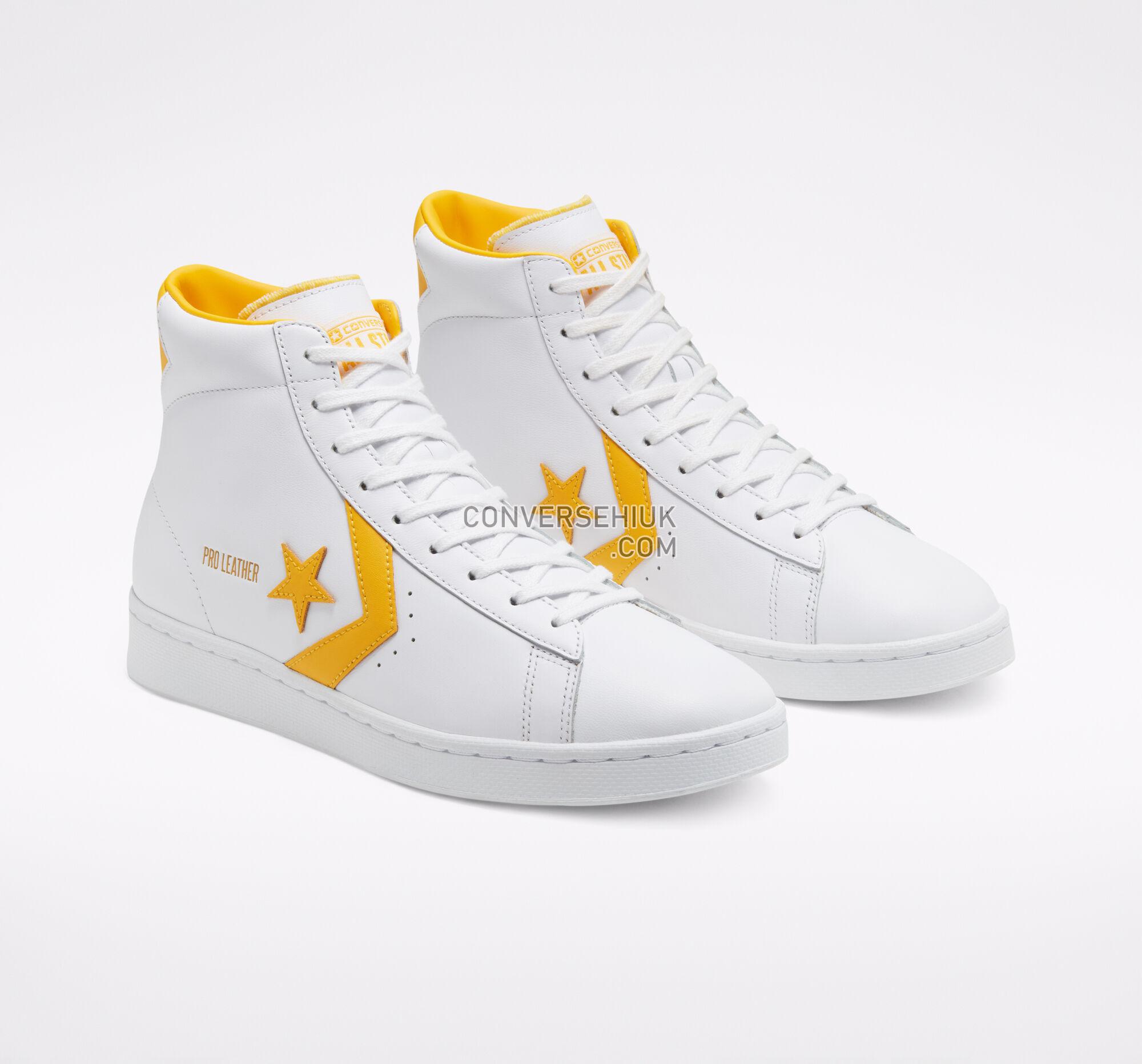 Converse OG Pro Leather White/Amarillo/White 166812C Shoes