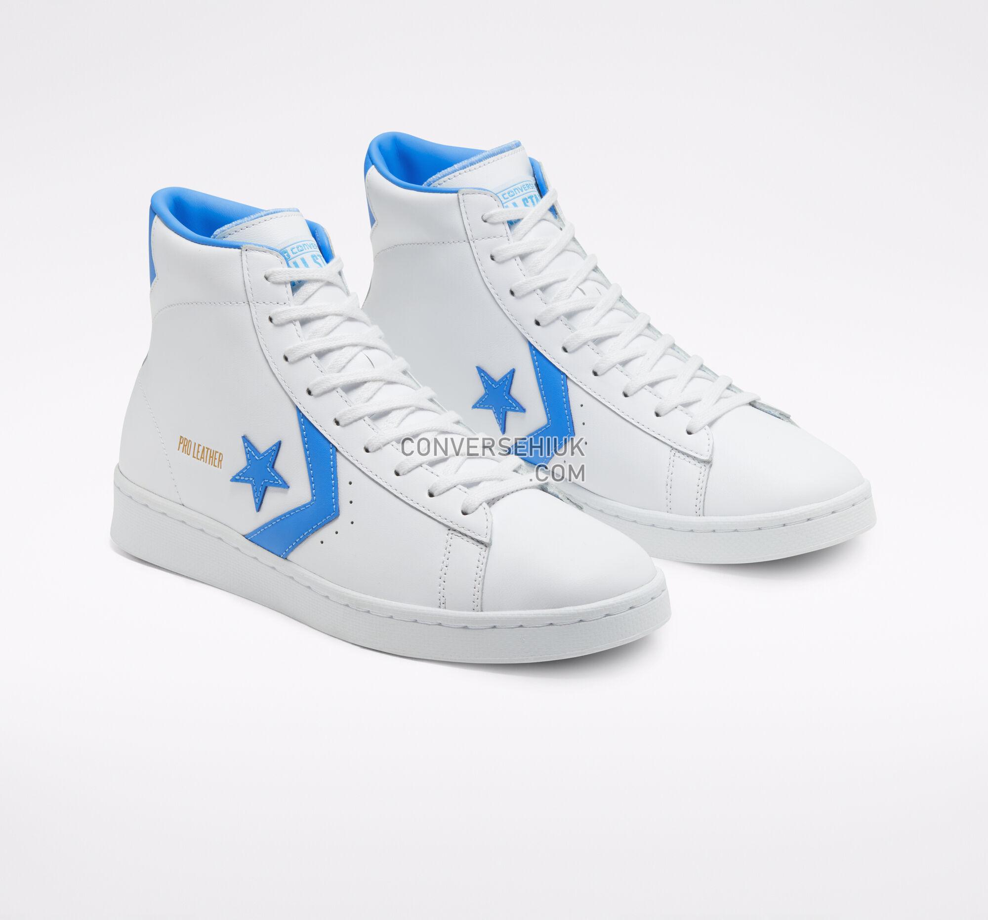 Converse OG Pro Leather White/Coast Blue/White 166813C Shoes