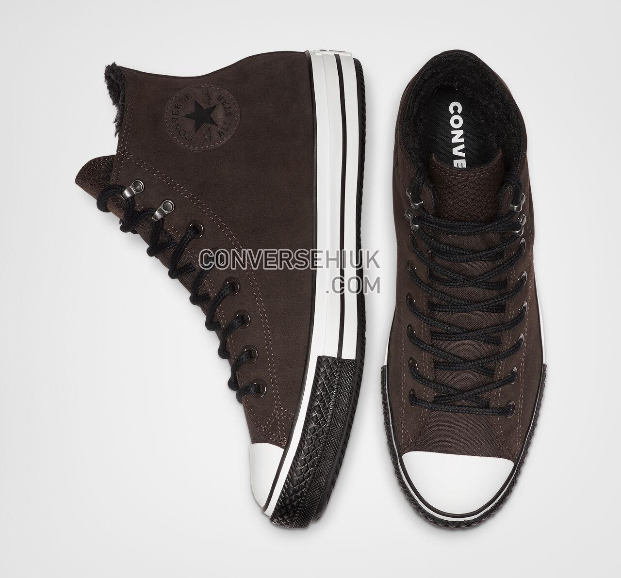 Converse Chuck Taylor All Star Winter Waterproof High Top Velvet Brown/White/Black 165452C Shoes