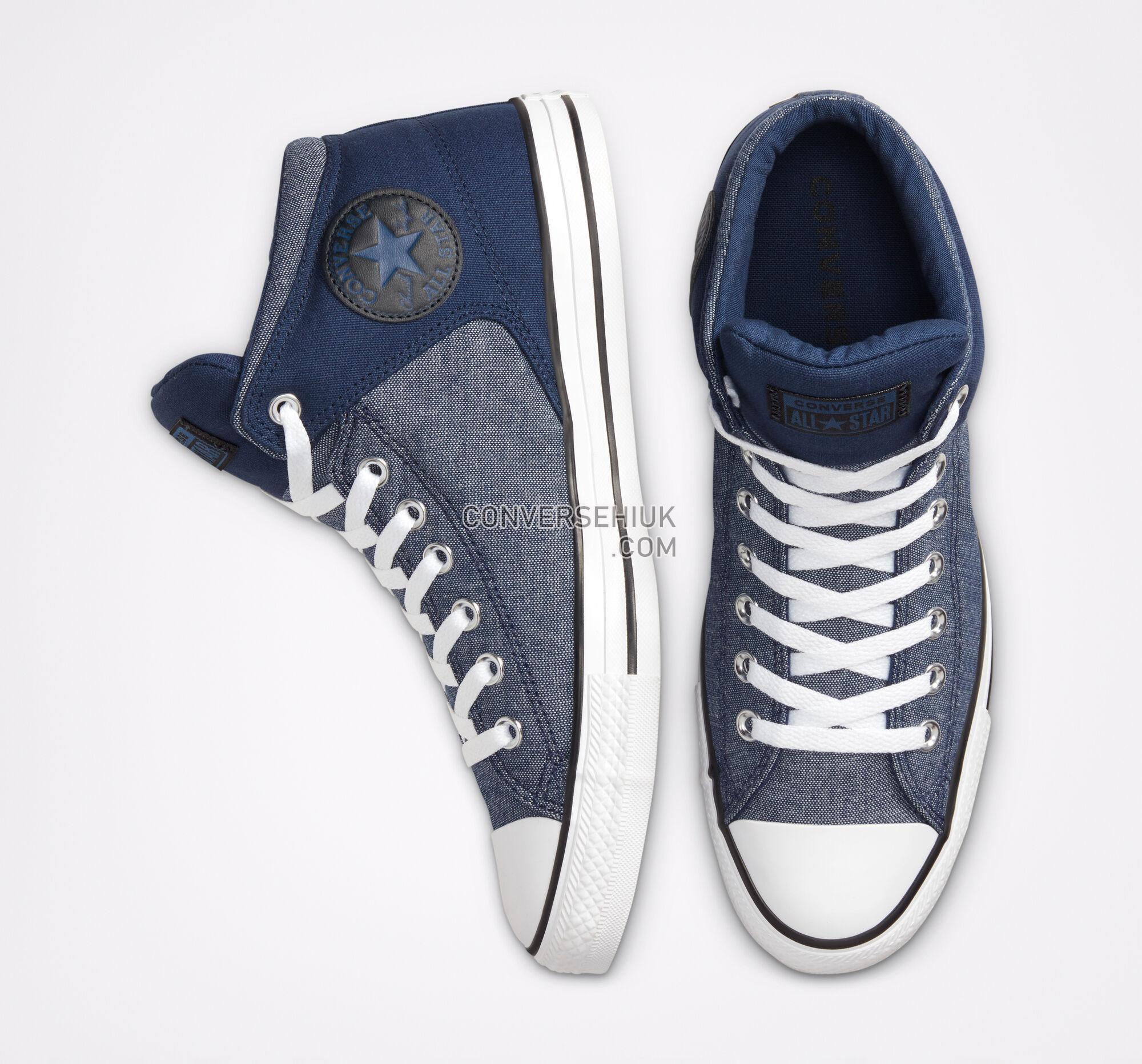 Converse Washed Ashore Chuck Taylor All Star High Street Navy/White/Black 164712F Shoes