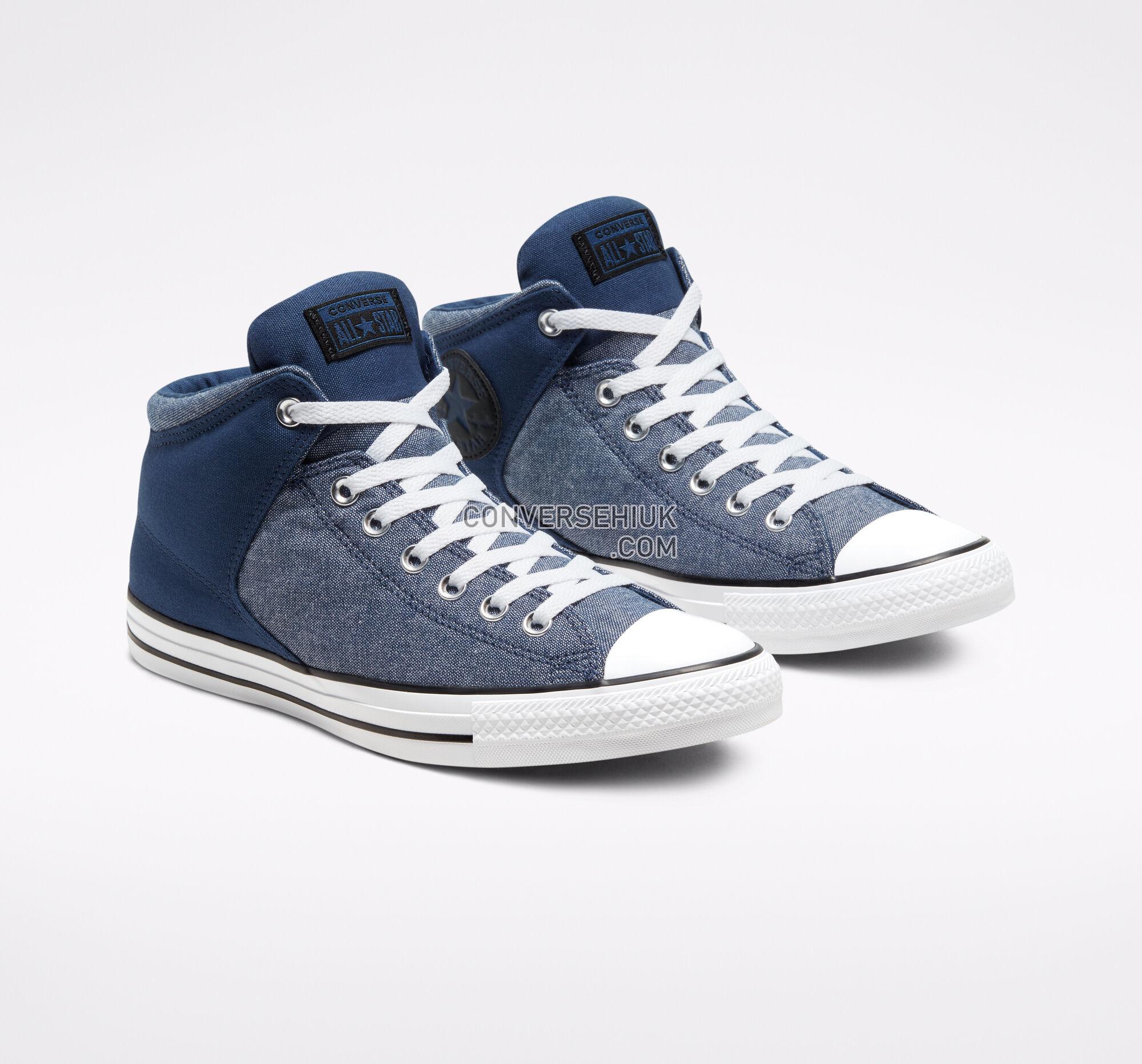 Converse Washed Ashore Chuck Taylor All Star High Street Navy/White/Black 164712F Shoes