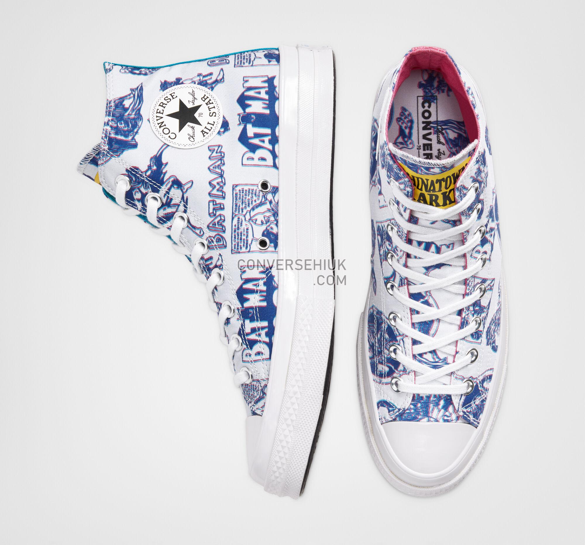 Converse x Batman x Chinatown Market Chuck 70 High Top Mouse/White/Purple 167512C Shoes