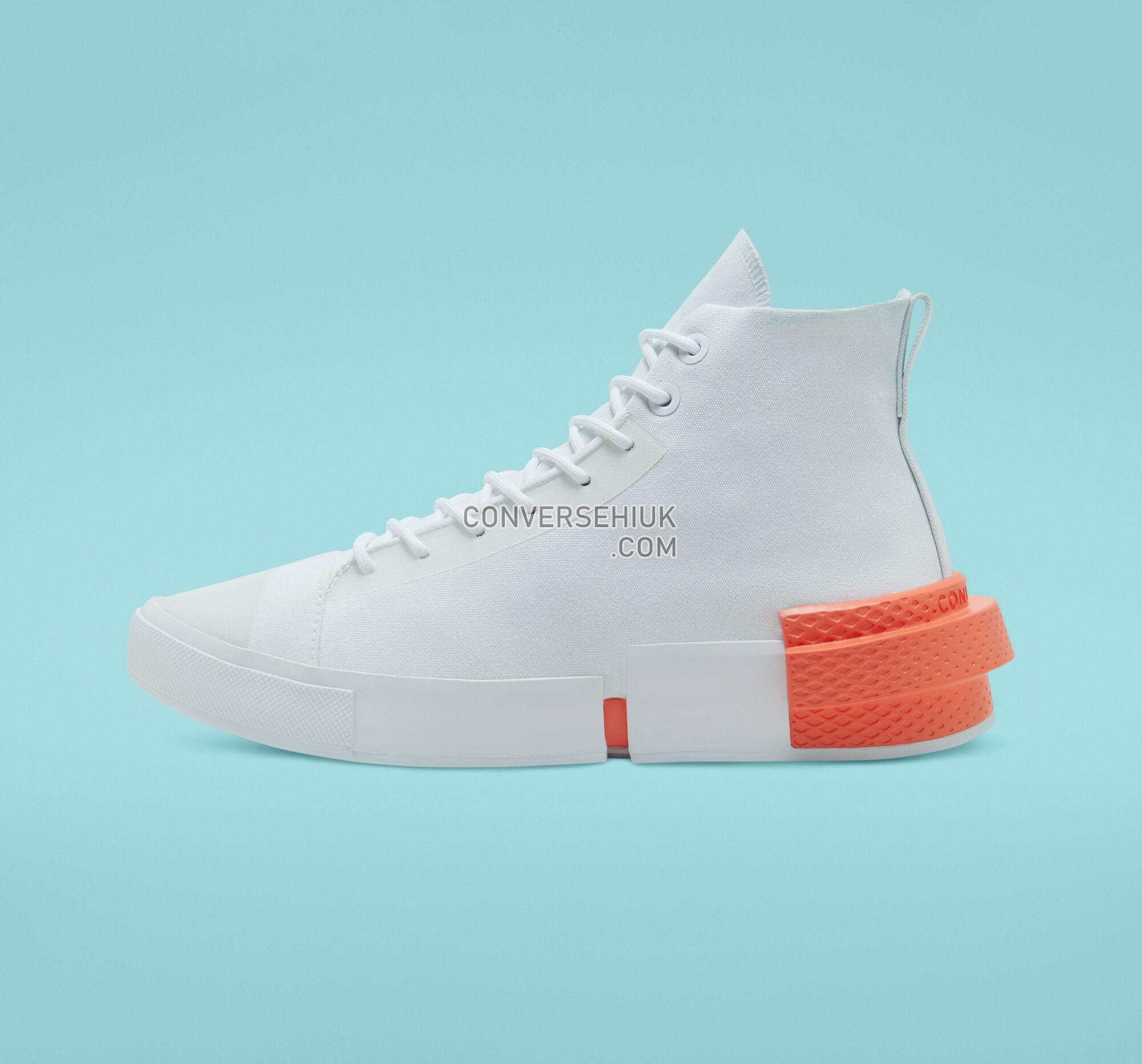 Converse All Star Disrupt CX White/Wild Mango/White 167753C Shoes