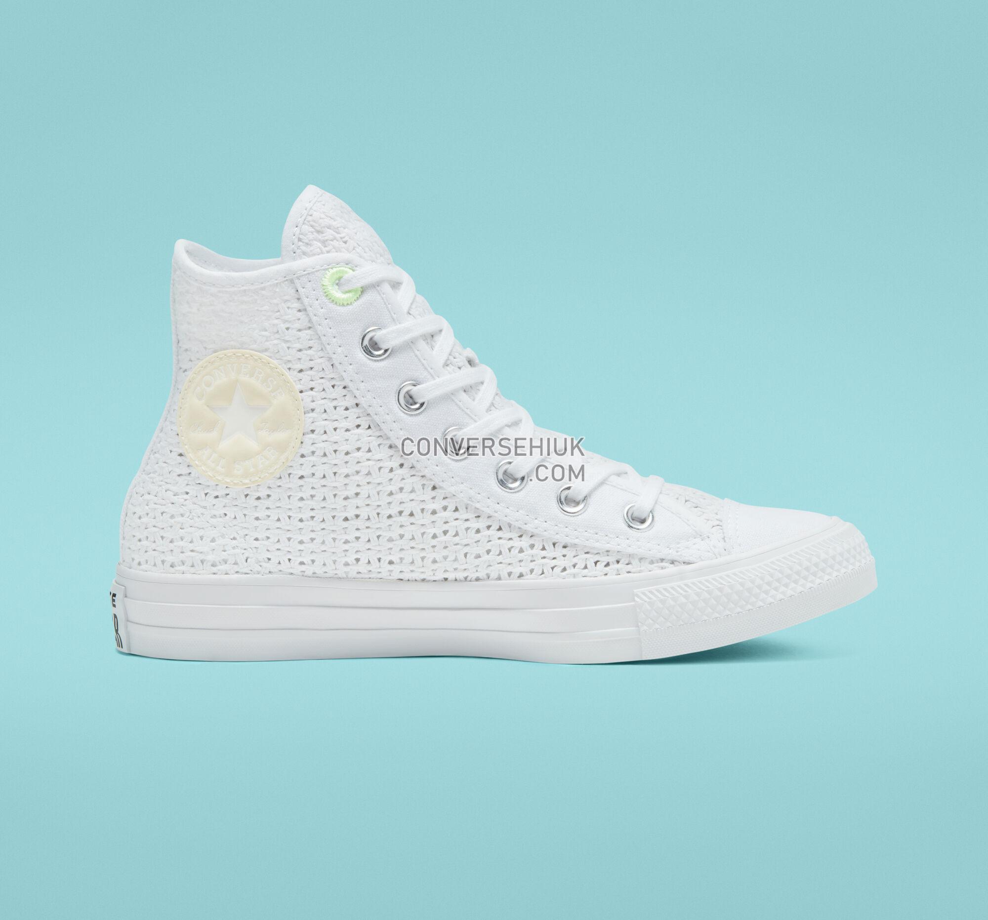 Converse Summer Getaway Chuck Taylor All Star White/Barely Volt/White 567654C Shoes