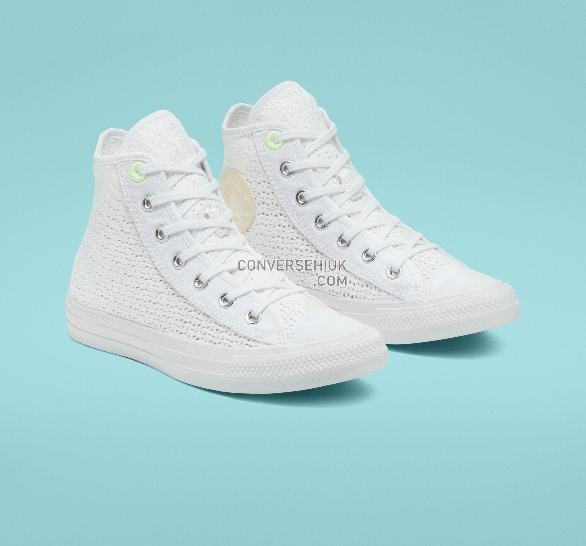 Converse Summer Getaway Chuck Taylor All Star White/Barely Volt/White 567654C Shoes