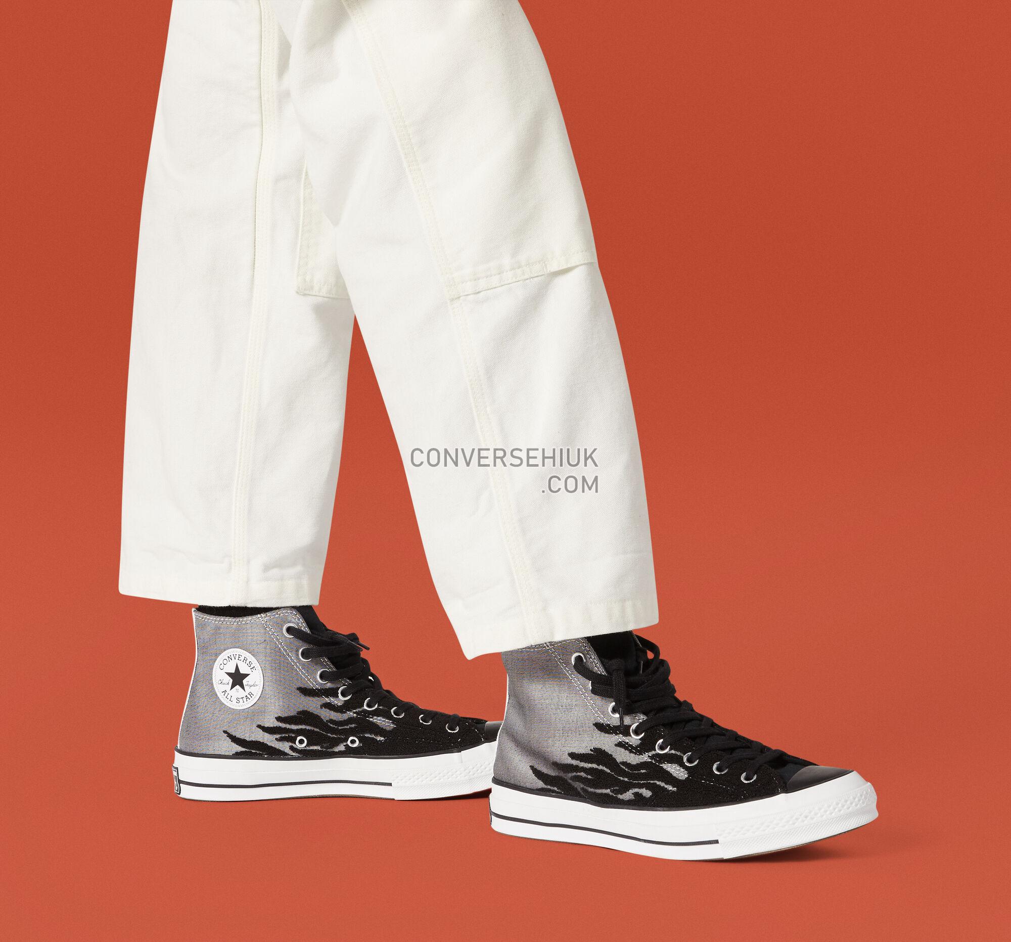 Converse Archive Flames Chuck 70 White/Black/White 166712C Shoes