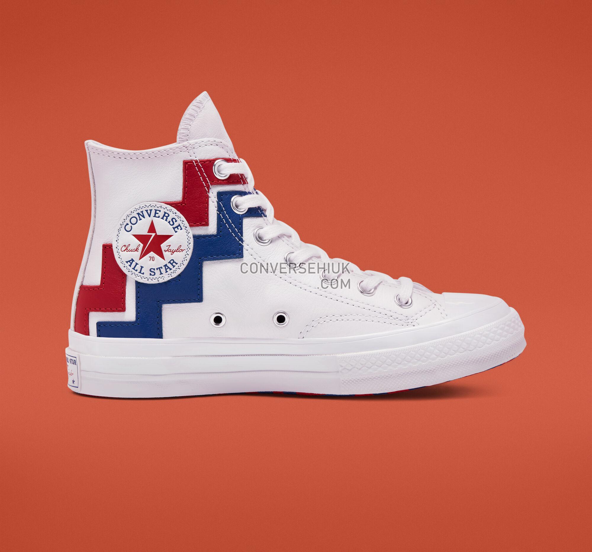 Converse VLTG Chuck 70 White/University Red/Rush Blue 566750C Shoes