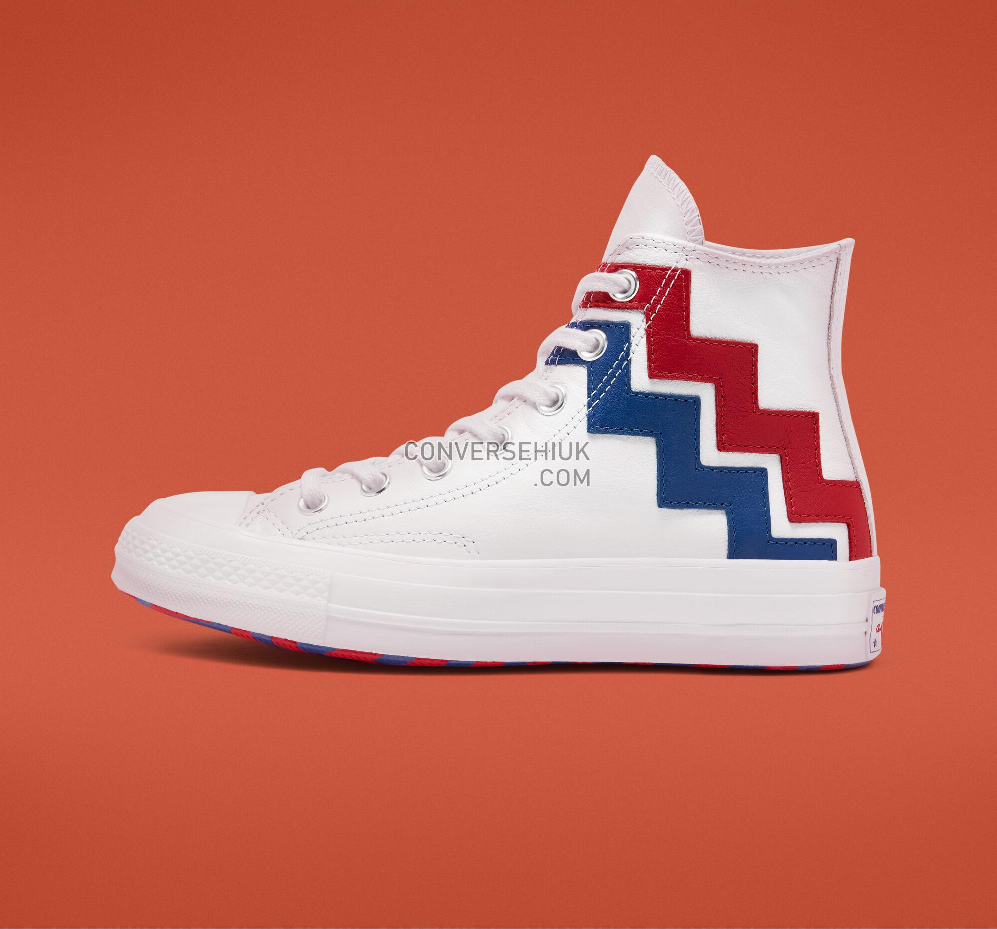 Converse VLTG Chuck 70 White/University Red/Rush Blue 566750C Shoes