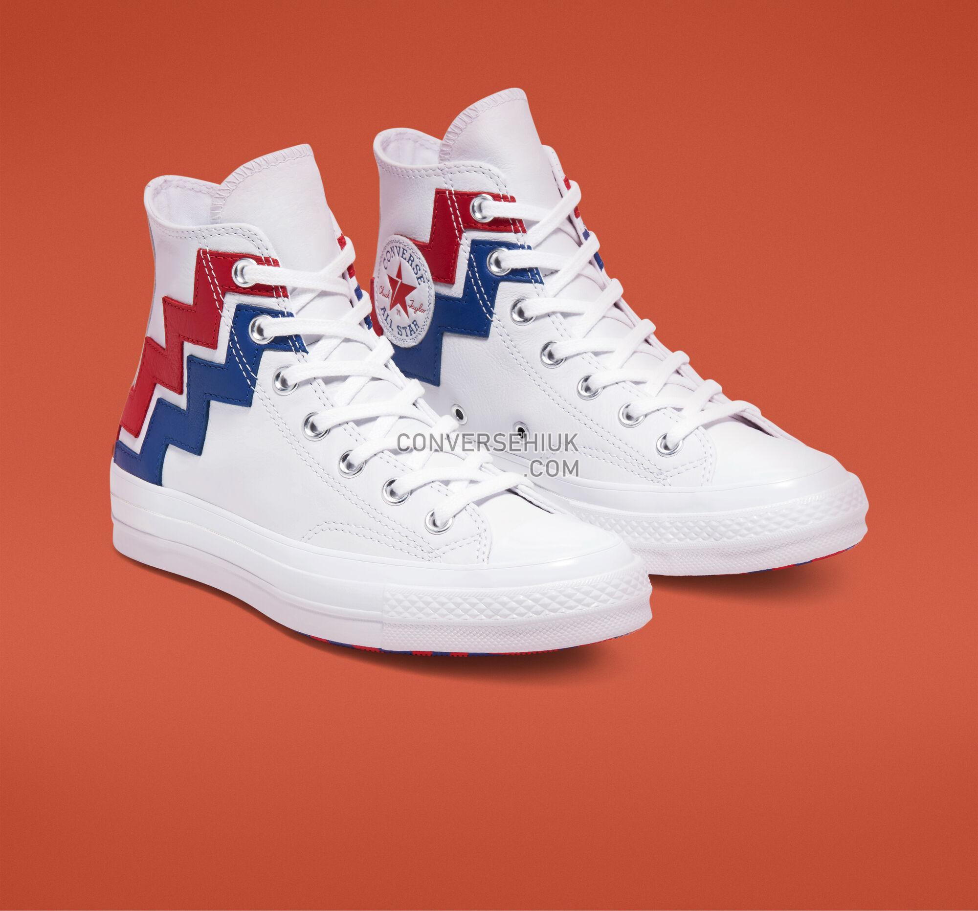 Converse VLTG Chuck 70 White/University Red/Rush Blue 566750C Shoes