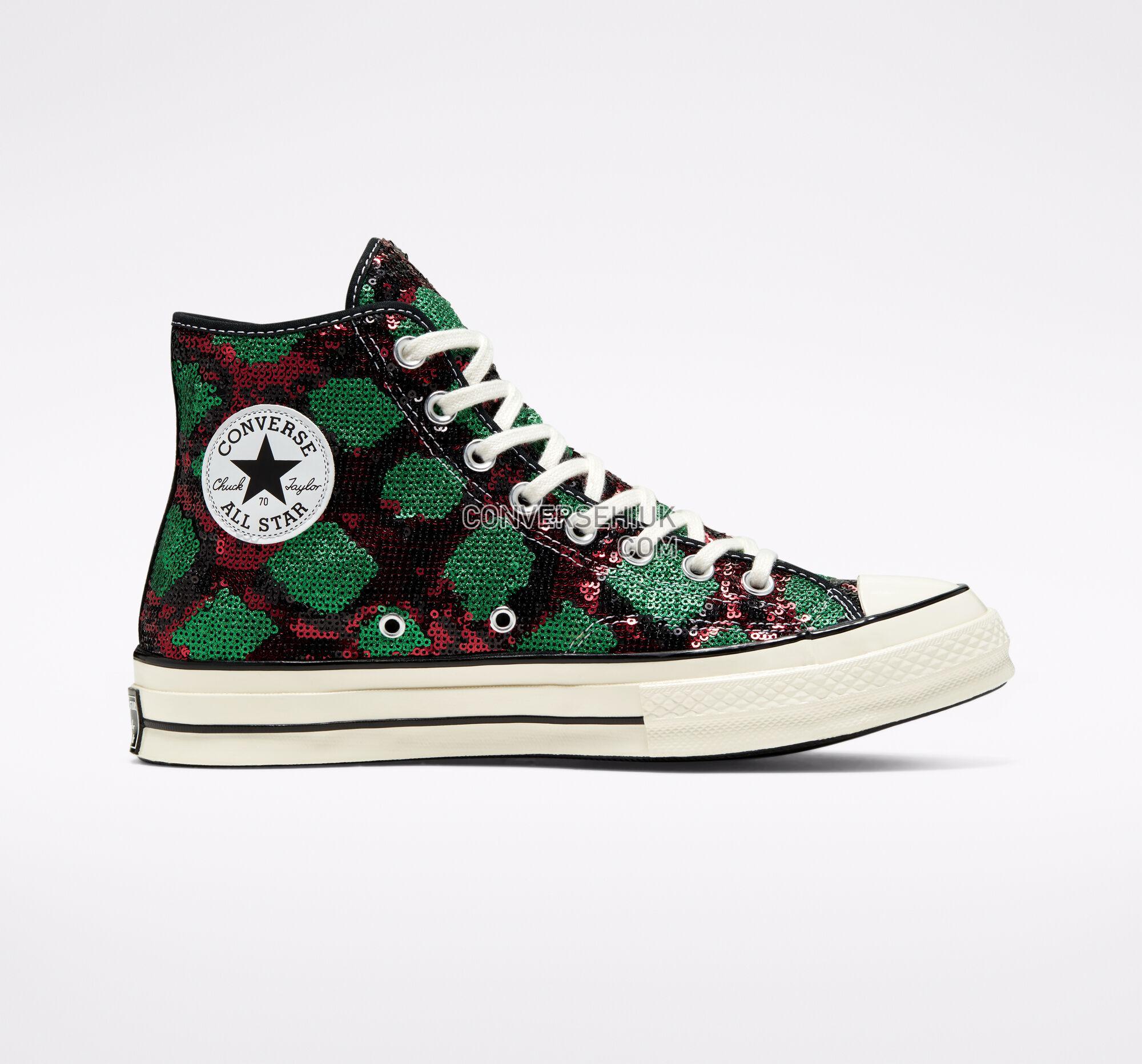 Converse Snakequins Chuck 70 Red/Green/Egret 166561C Shoes