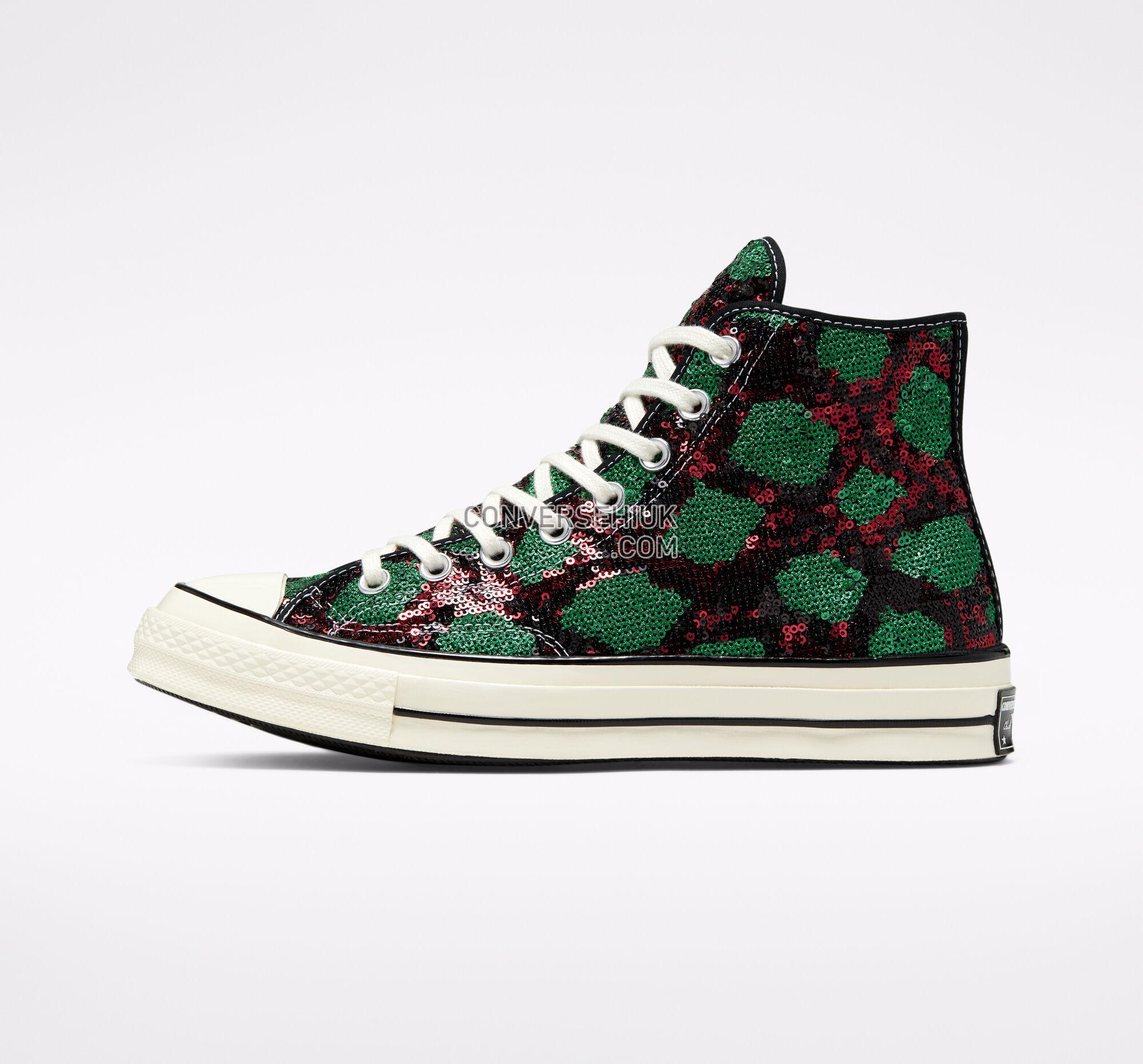 Converse Snakequins Chuck 70 Red/Green/Egret 166561C Shoes