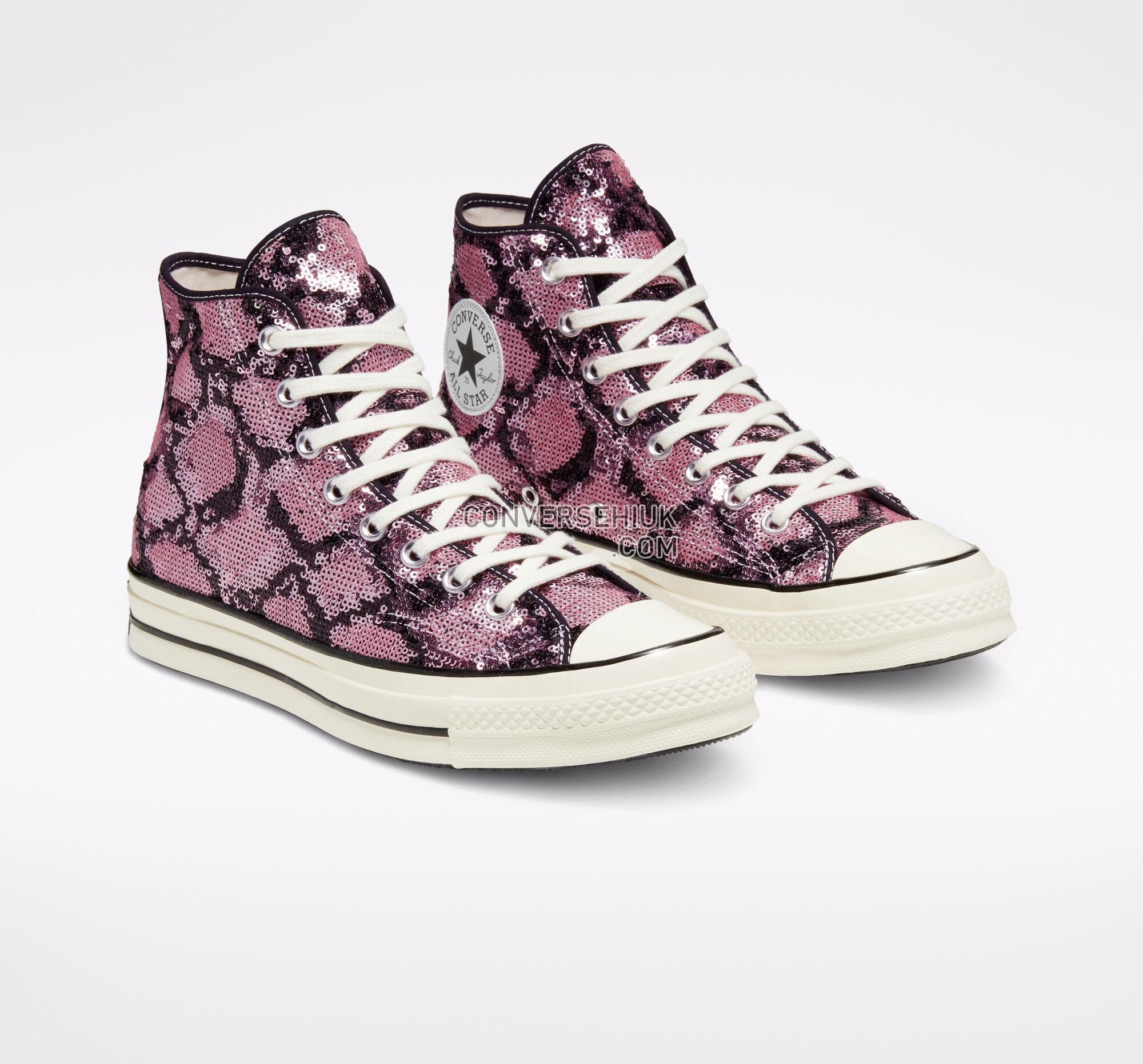 Converse Snakequins Chuck 70 Light Orchid/Egret/Black 166560C Shoes