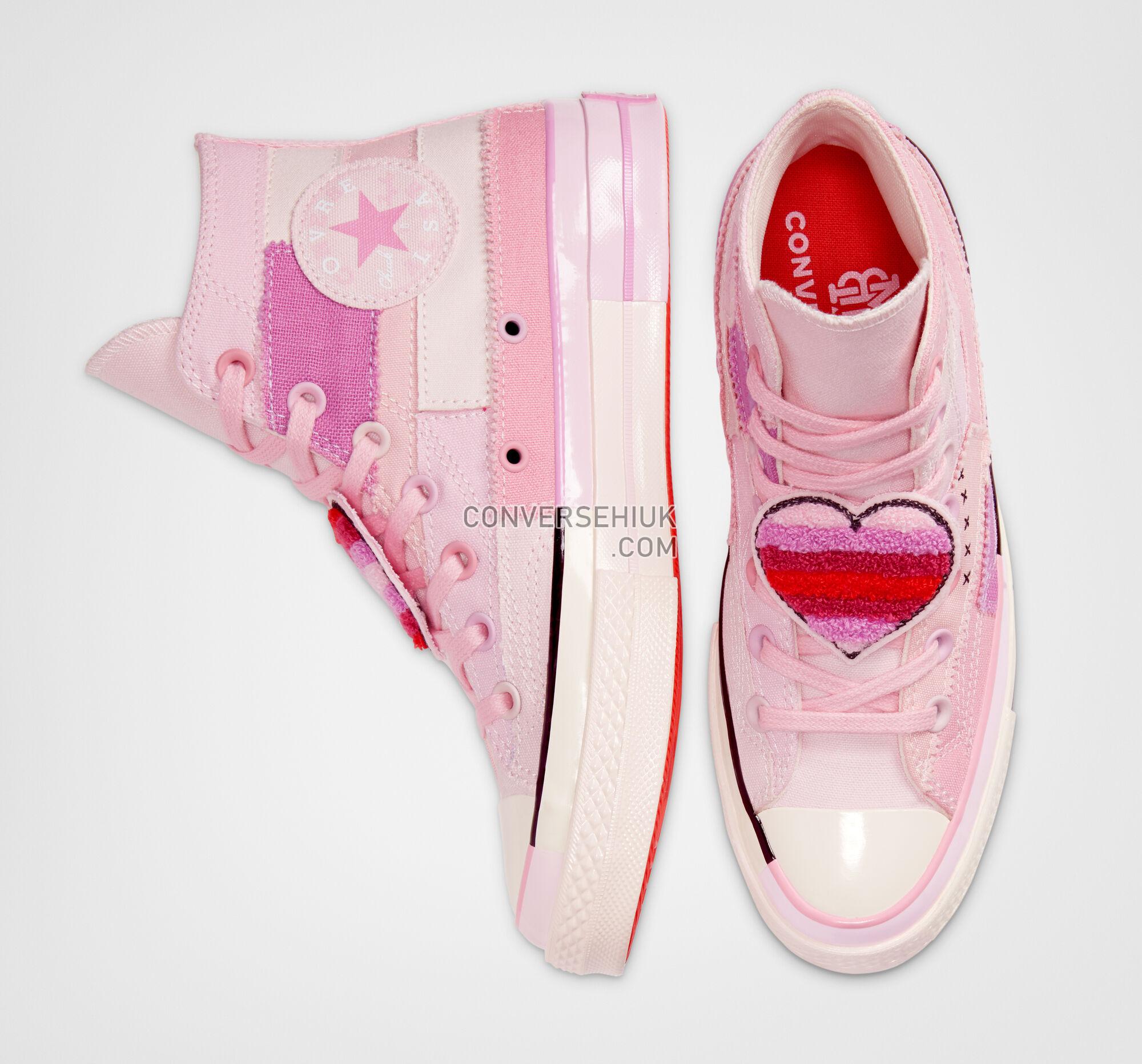 Converse x Millie Bobby Brown Chuck 70 Petal Pink/Pink Lady 167298C Shoes