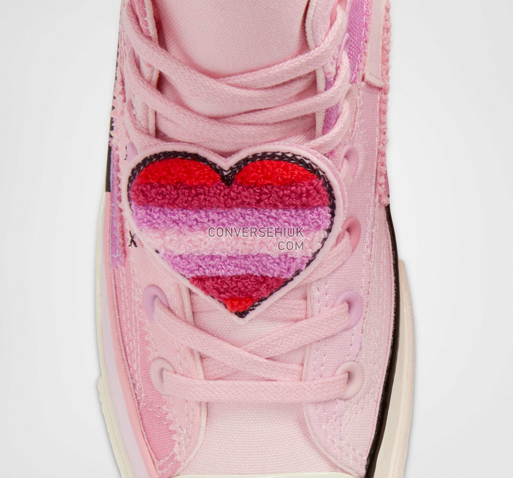 Converse x Millie Bobby Brown Chuck 70 Petal Pink/Pink Lady 167298C Shoes