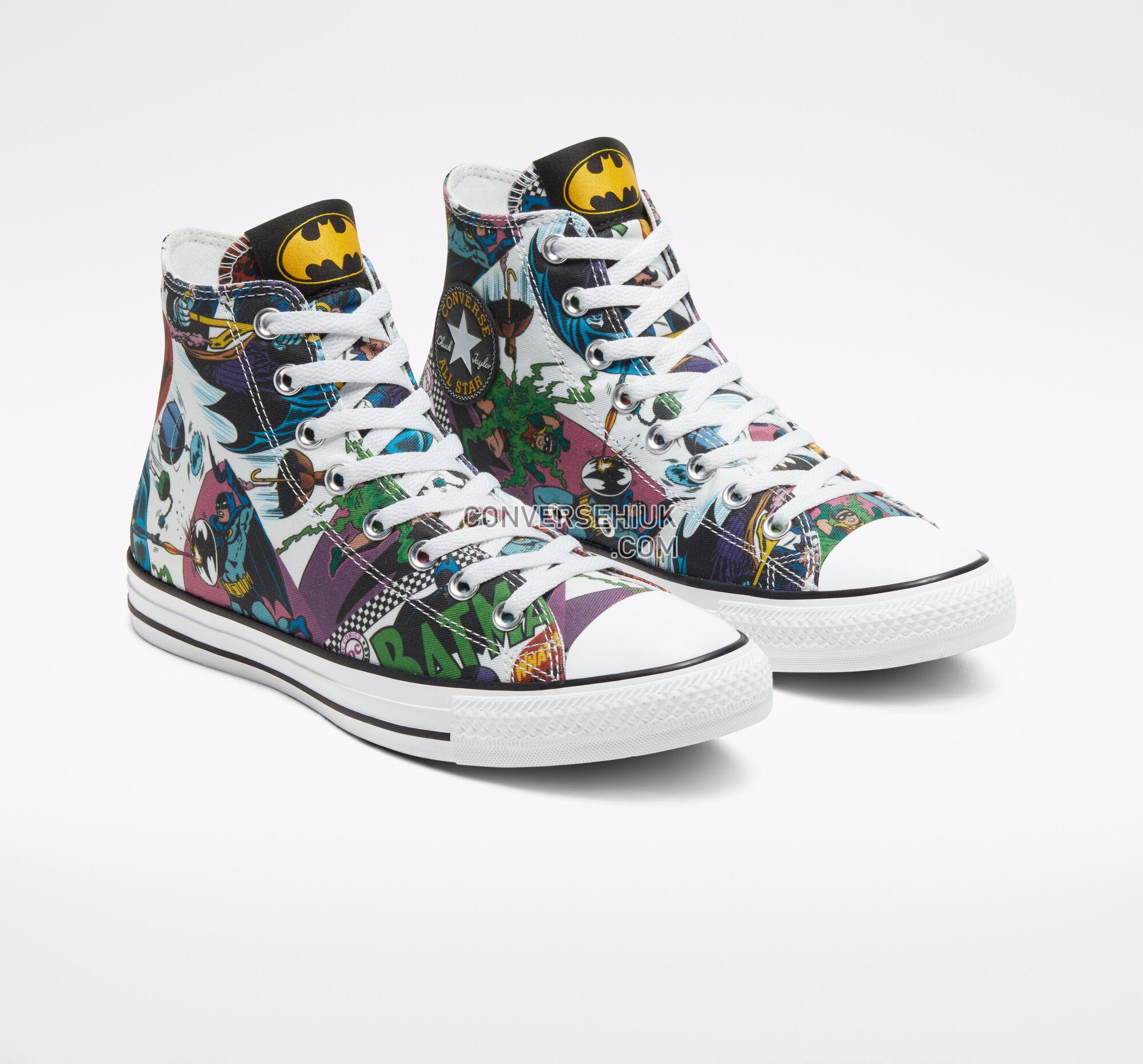 Converse x Batman Chuck Taylor All Star White/Black/Multi 167303C Shoes