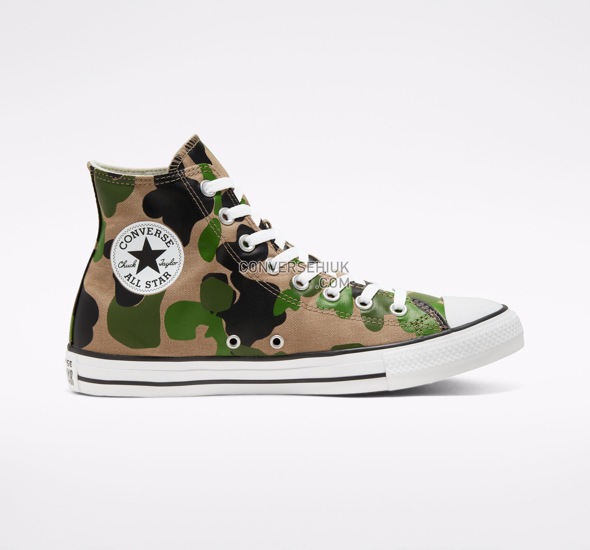 Converse Archival Camo Chuck Taylor All Star Black/Candied Ginger/White 166714F Shoes