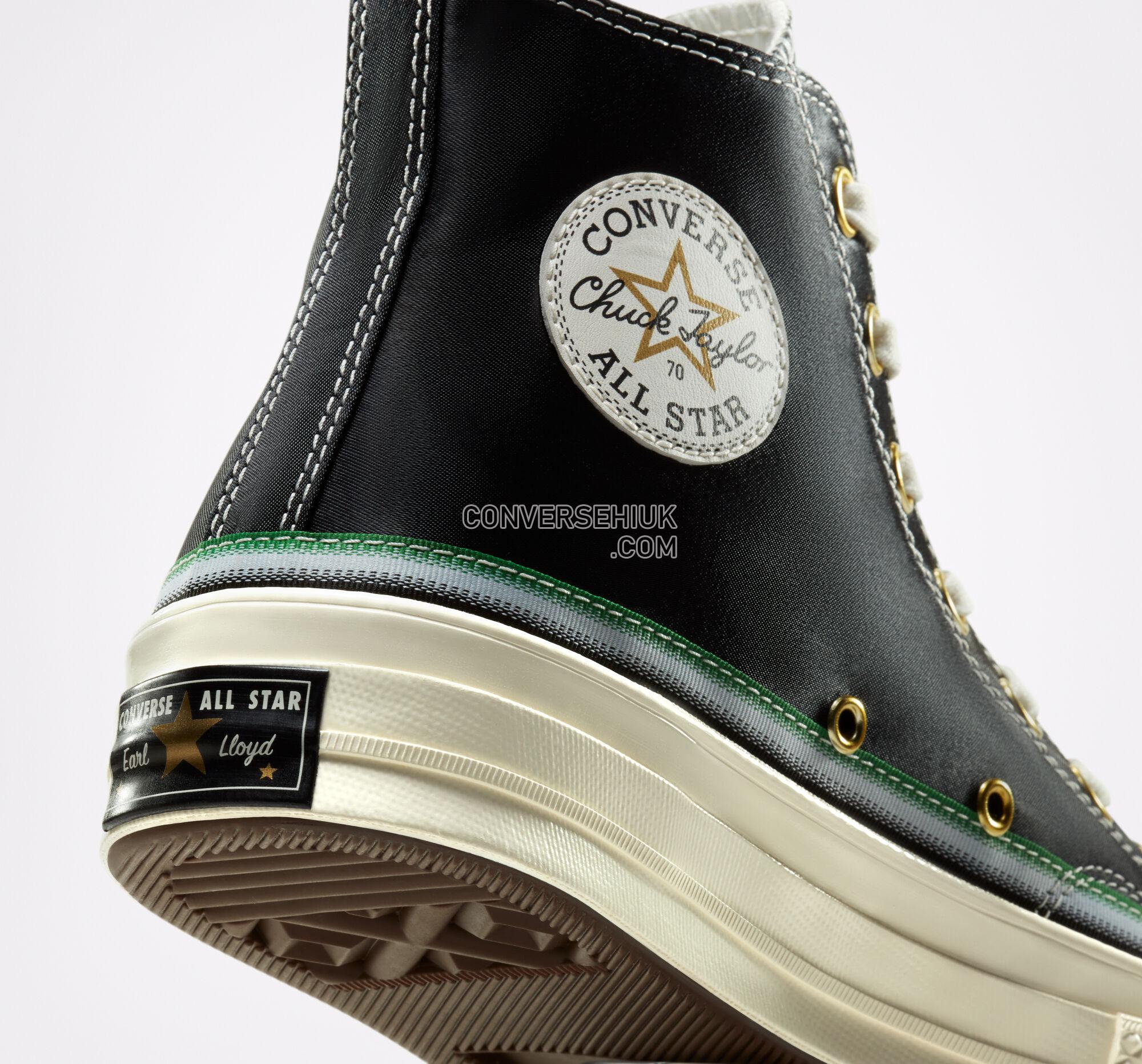 Converse Breaking Down Barriers Capitols Chuck 70 Black/Green/Egret 167057C Shoes