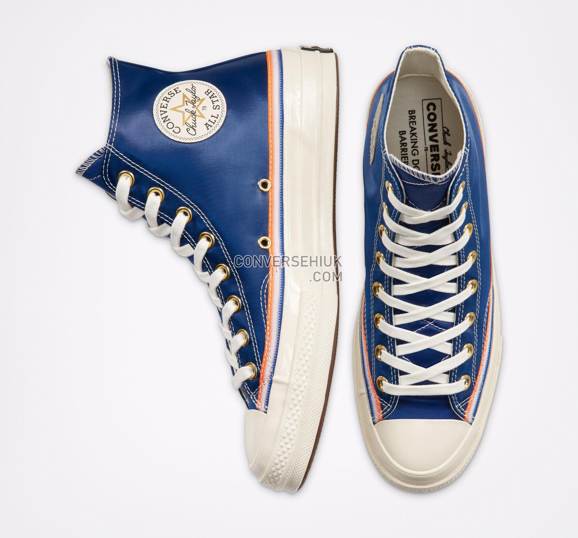 Converse Breaking Down Barriers Knicks Chuck 70 Rush Blue/Bold Mandarin/Egret 166815C Shoes