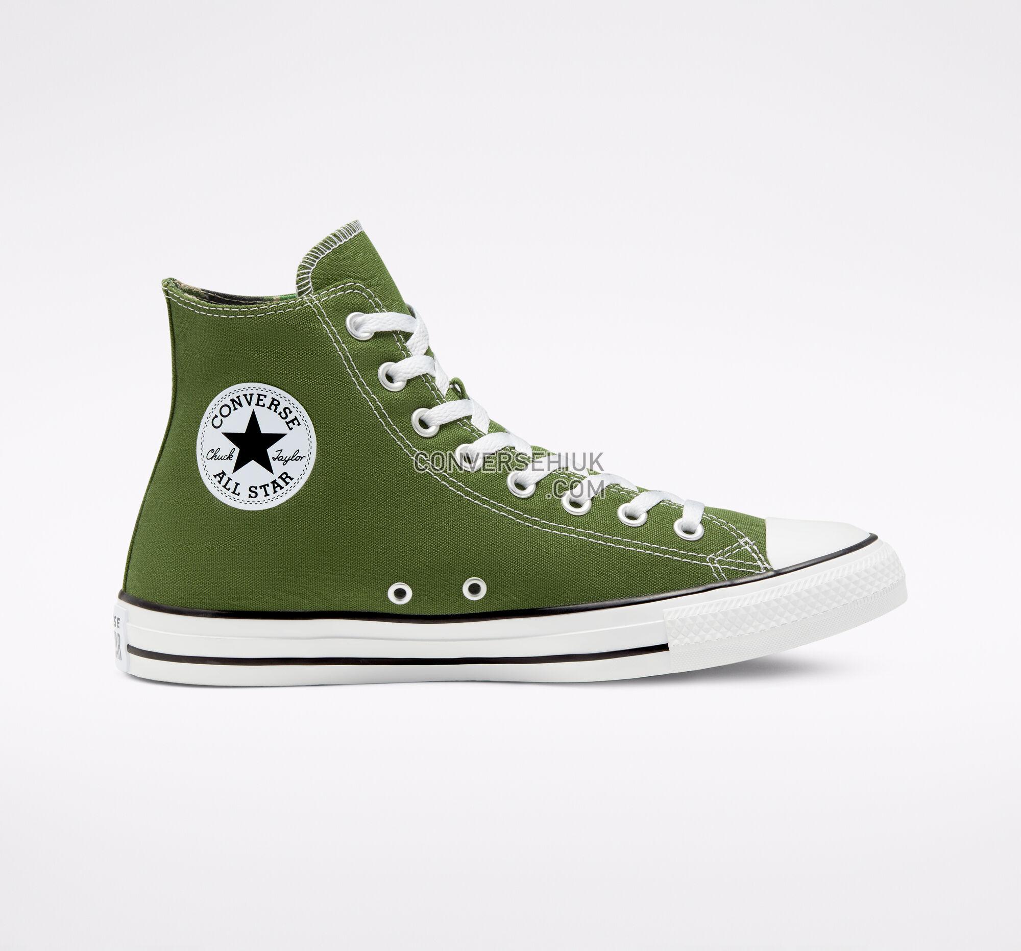 Converse Side Pocket Chuck Taylor All Star Cypress Green/Black/White 167182F Shoes