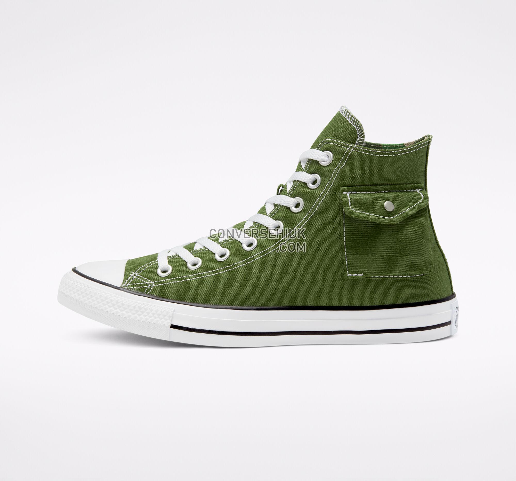 Converse Side Pocket Chuck Taylor All Star Cypress Green/Black/White 167182F Shoes