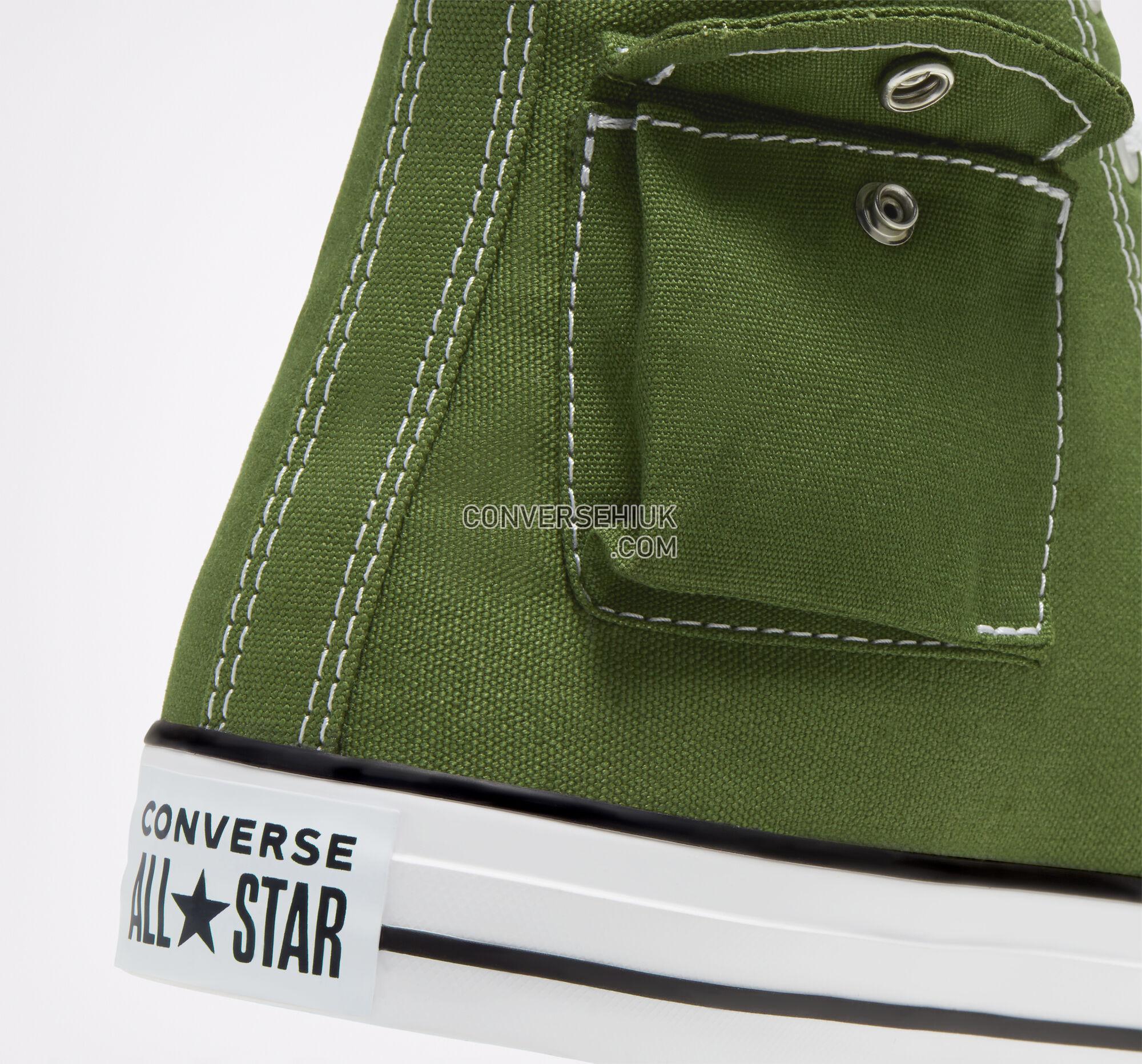 Converse Side Pocket Chuck Taylor All Star Cypress Green/Black/White 167182F Shoes