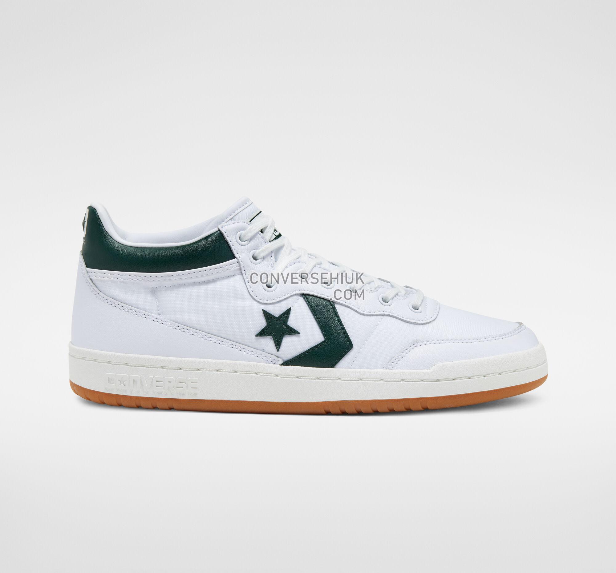 Converse CONS Fastbreak Pro White/Deep Emerald/Gum 166247C Shoes