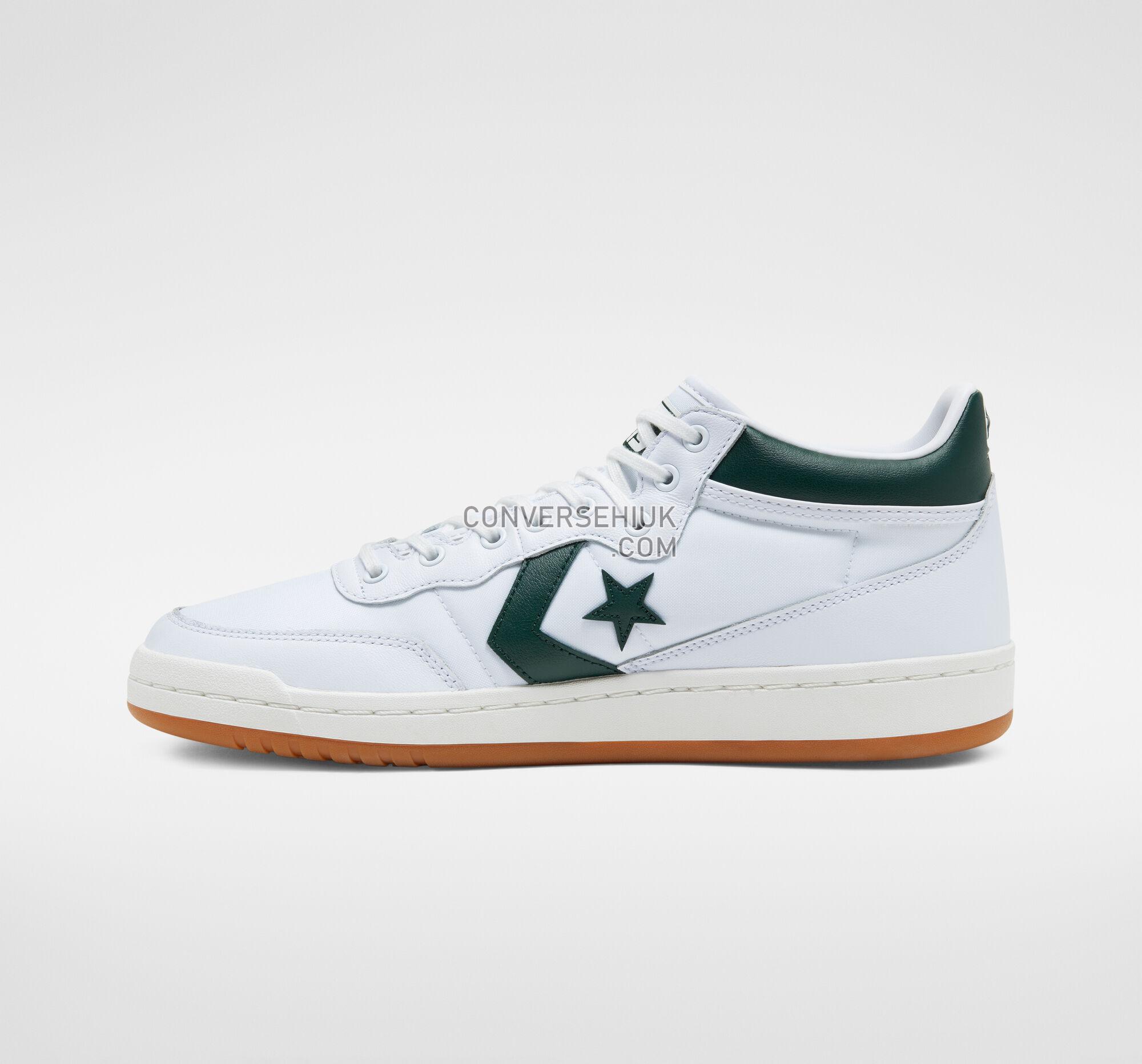 Converse CONS Fastbreak Pro White/Deep Emerald/Gum 166247C Shoes