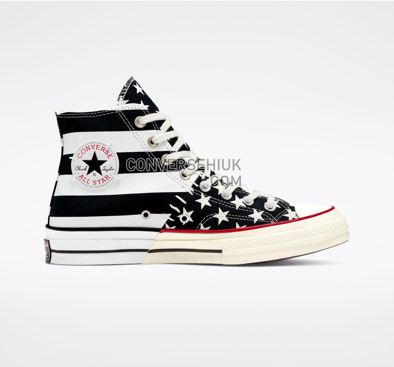 Converse Chuck 70 Archive Restructured High Top Black/White/Egret 166425C Shoes