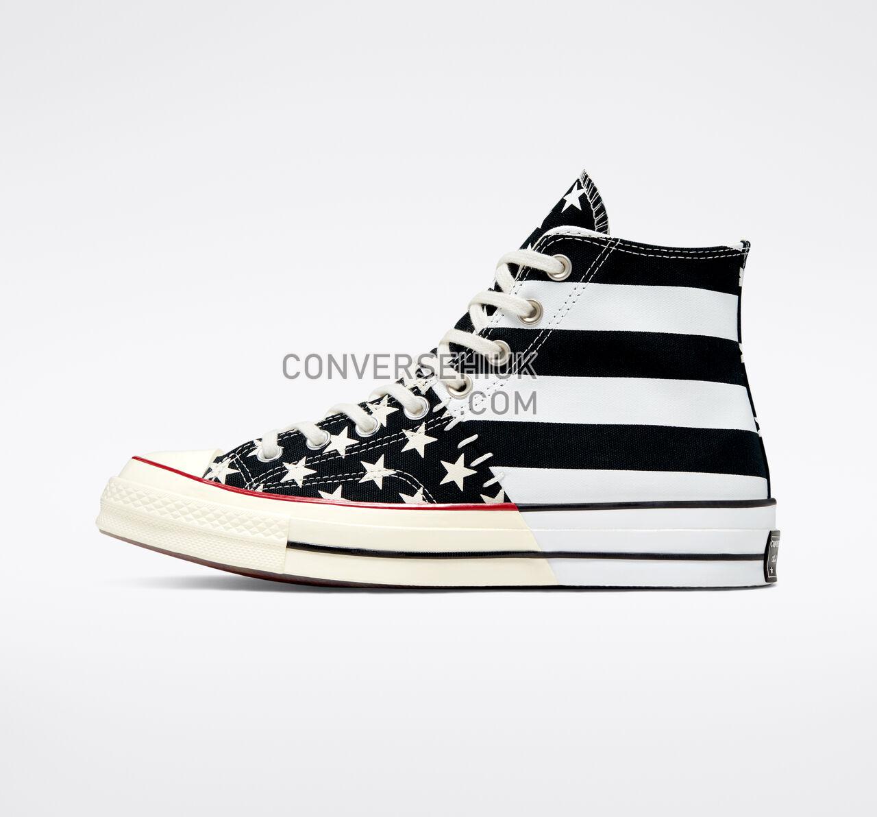 Converse Chuck 70 Archive Restructured High Top Black/White/Egret 166425C Shoes